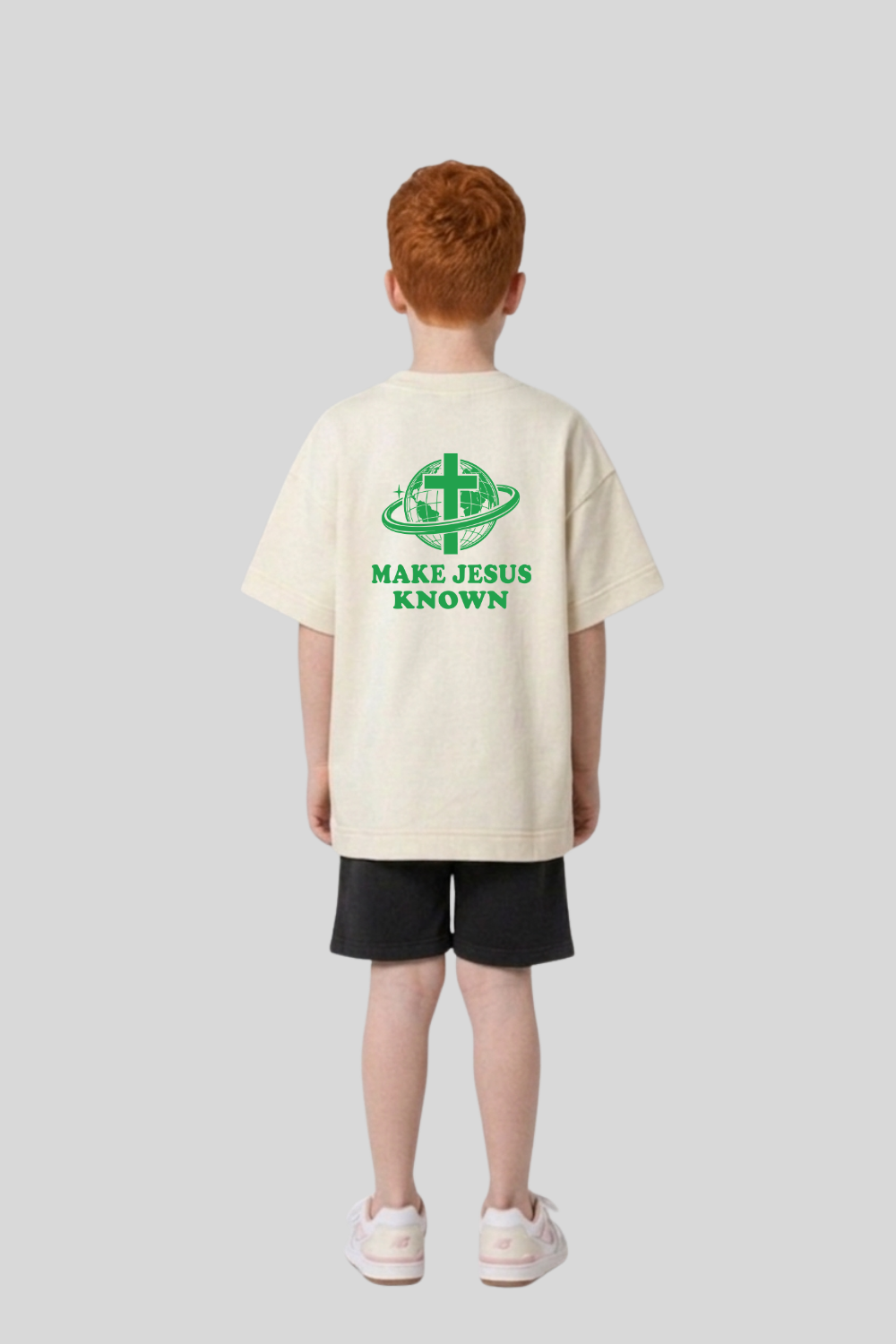 Camiseta Oversized Infantil Dois ou Mais - JESUS KNOWN