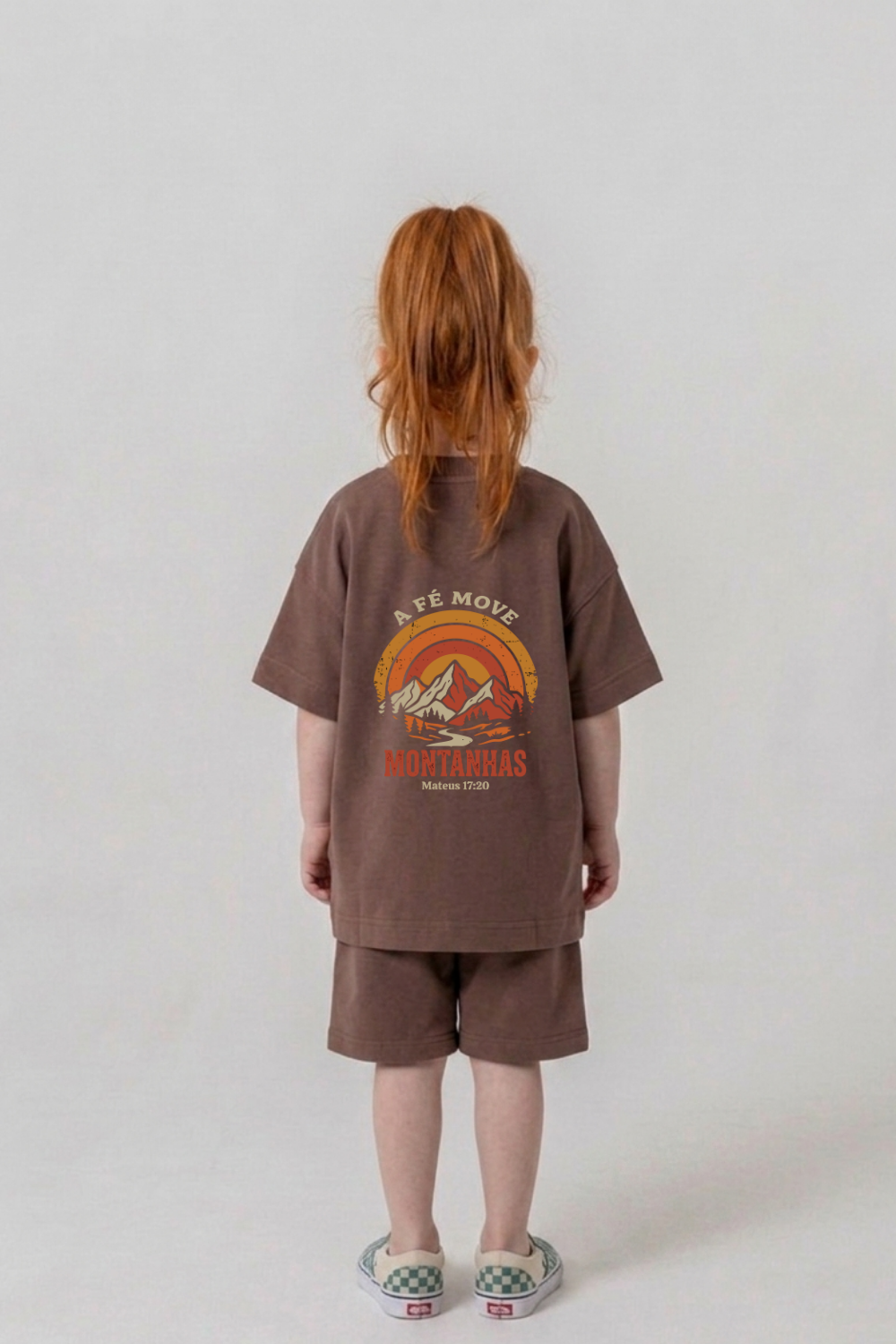 Camiseta Oversized Infantil Dois ou Mais - A FÉ MOVE
