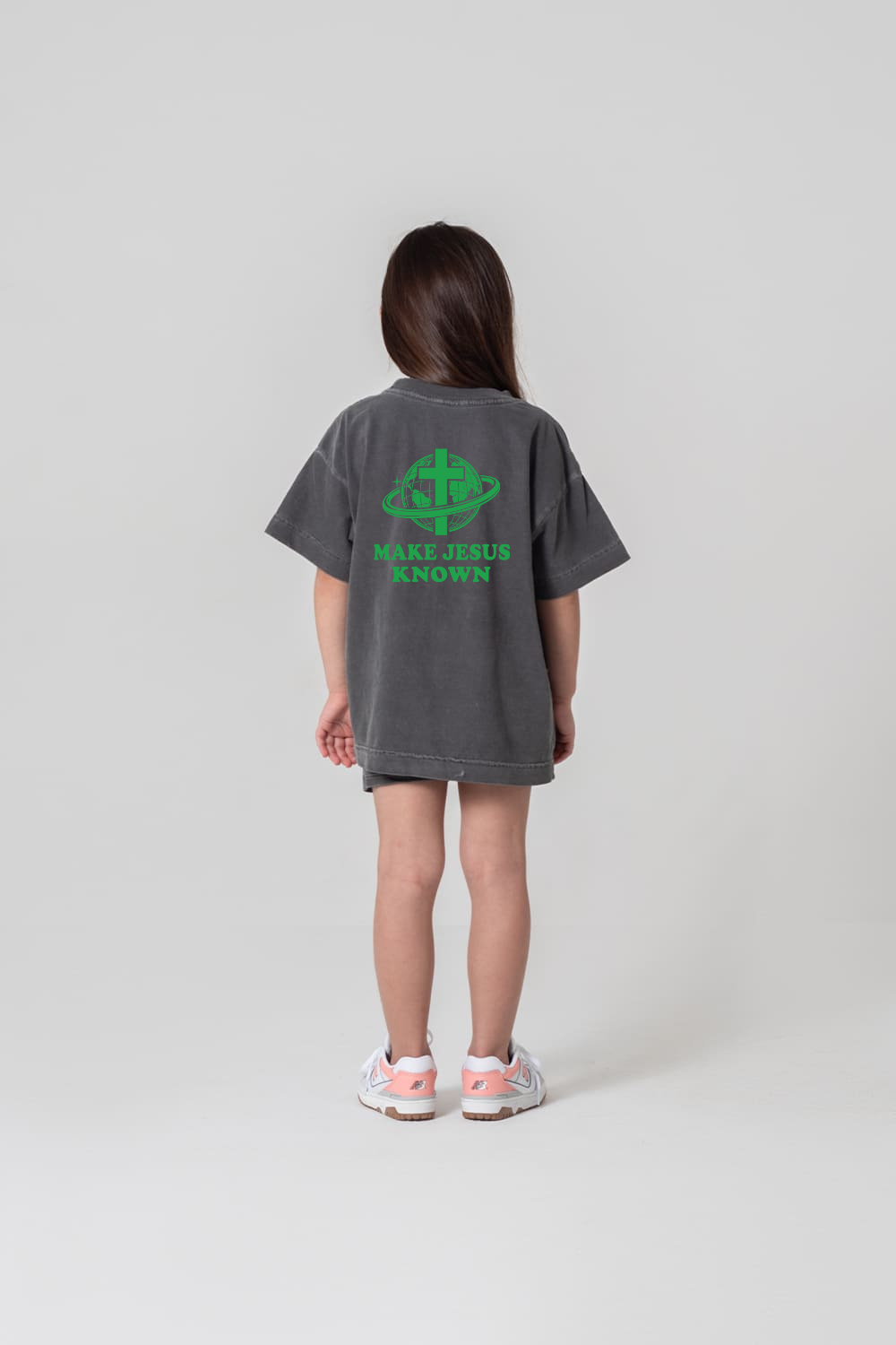 Camiseta Oversized Infantil Dois ou Mais - JESUS KNOWN