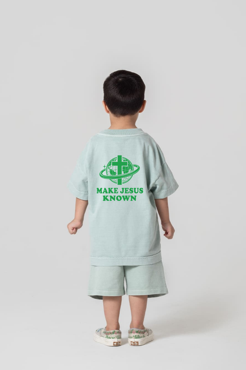 Camiseta Oversized Infantil Dois ou Mais - JESUS KNOWN