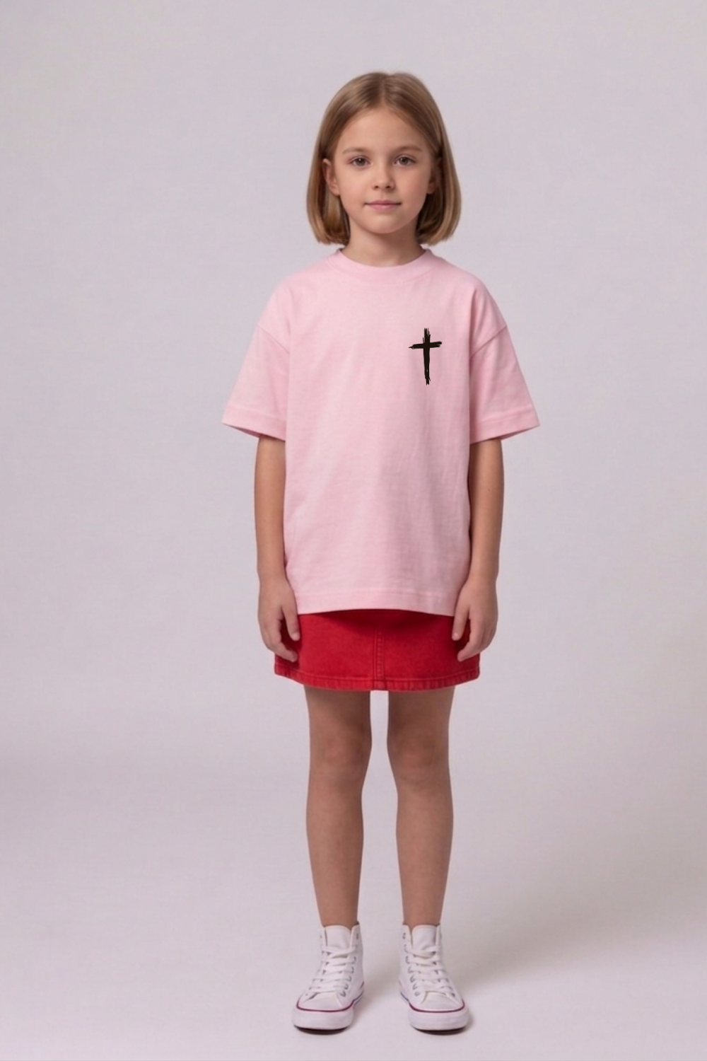 Camiseta Infantil Oversized Dois Ou Mais - Não Temas