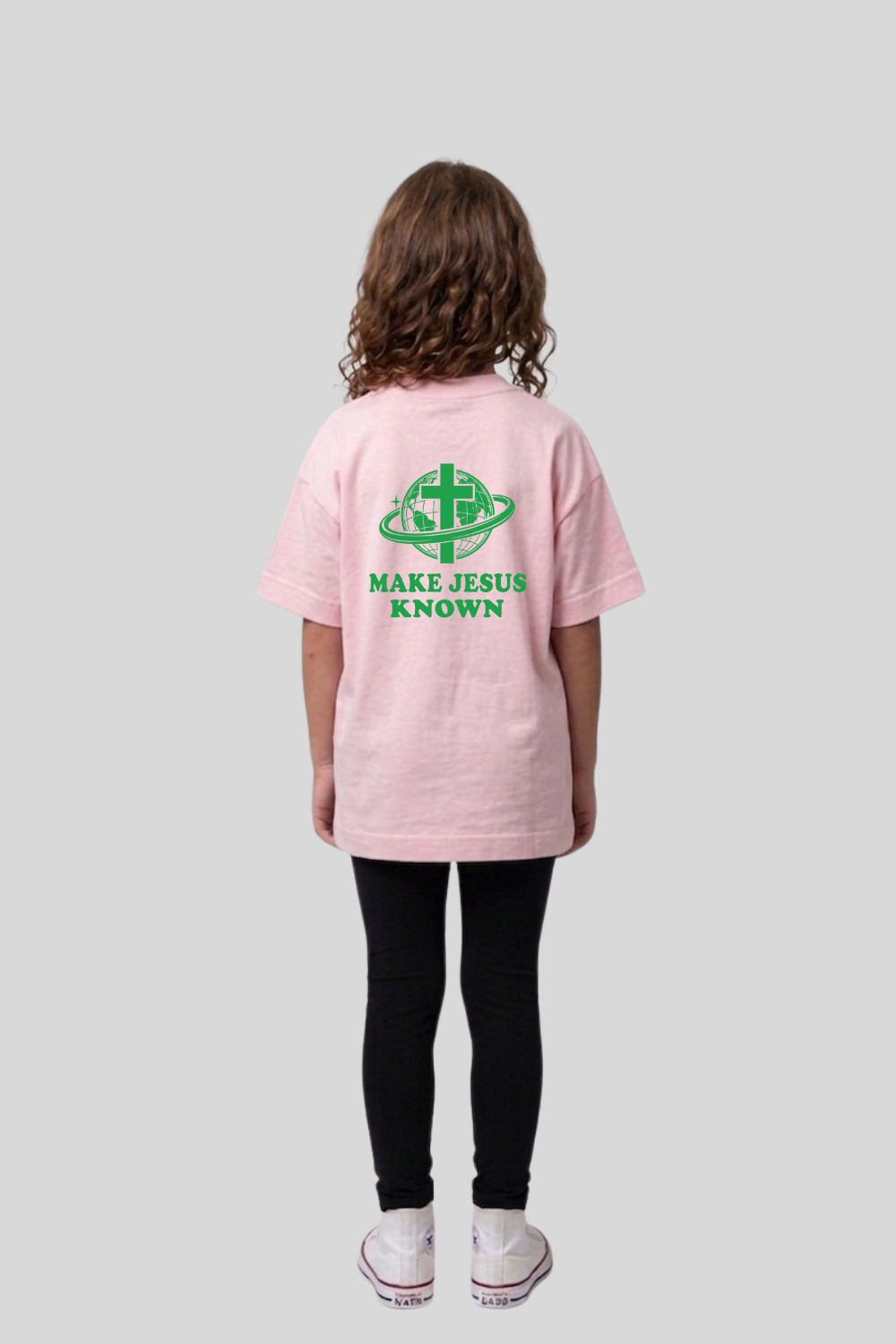 Camiseta Oversized Infantil Dois ou Mais - JESUS KNOWN
