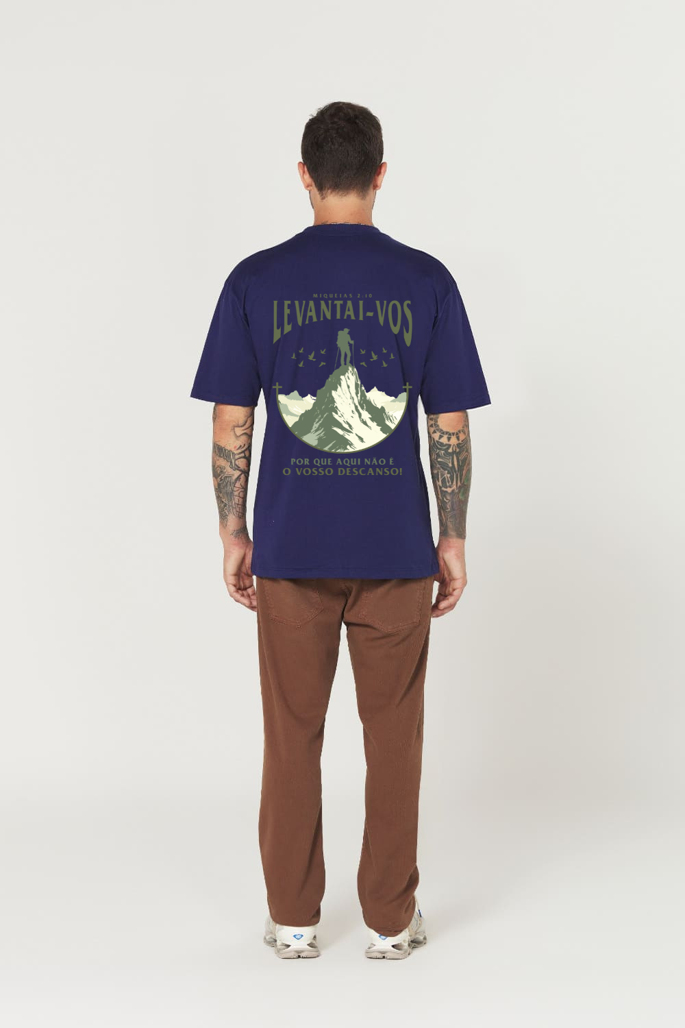 Camiseta Basic Streetwear Dois ou Mais - Levantai