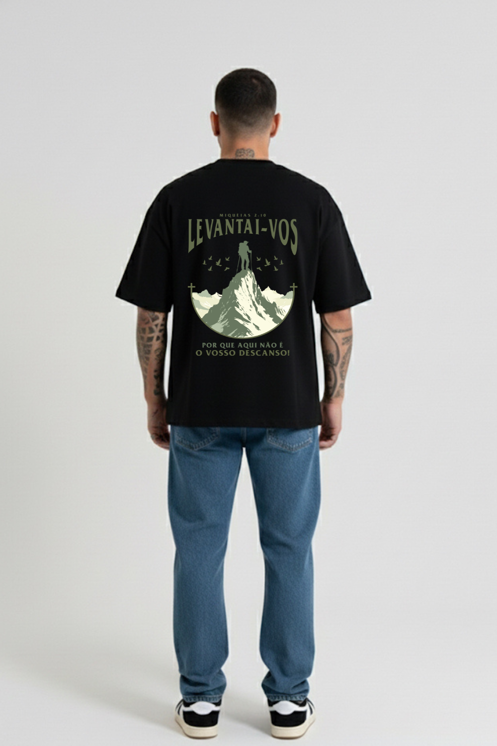 Camiseta Basic Streetwear Dois ou Mais - Levantai