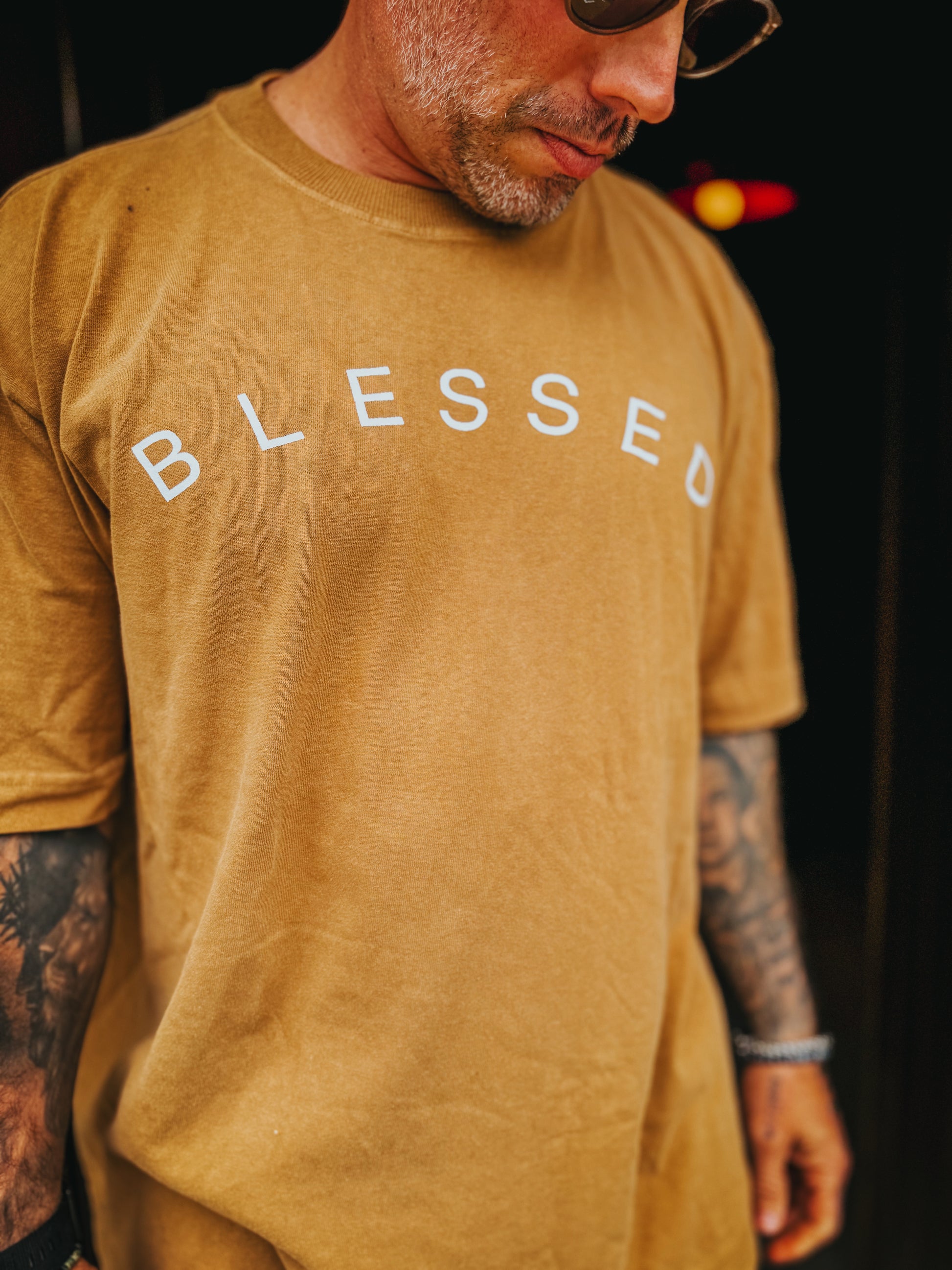 Camiseta Premium Tubular Dois ou Mais - Blessed