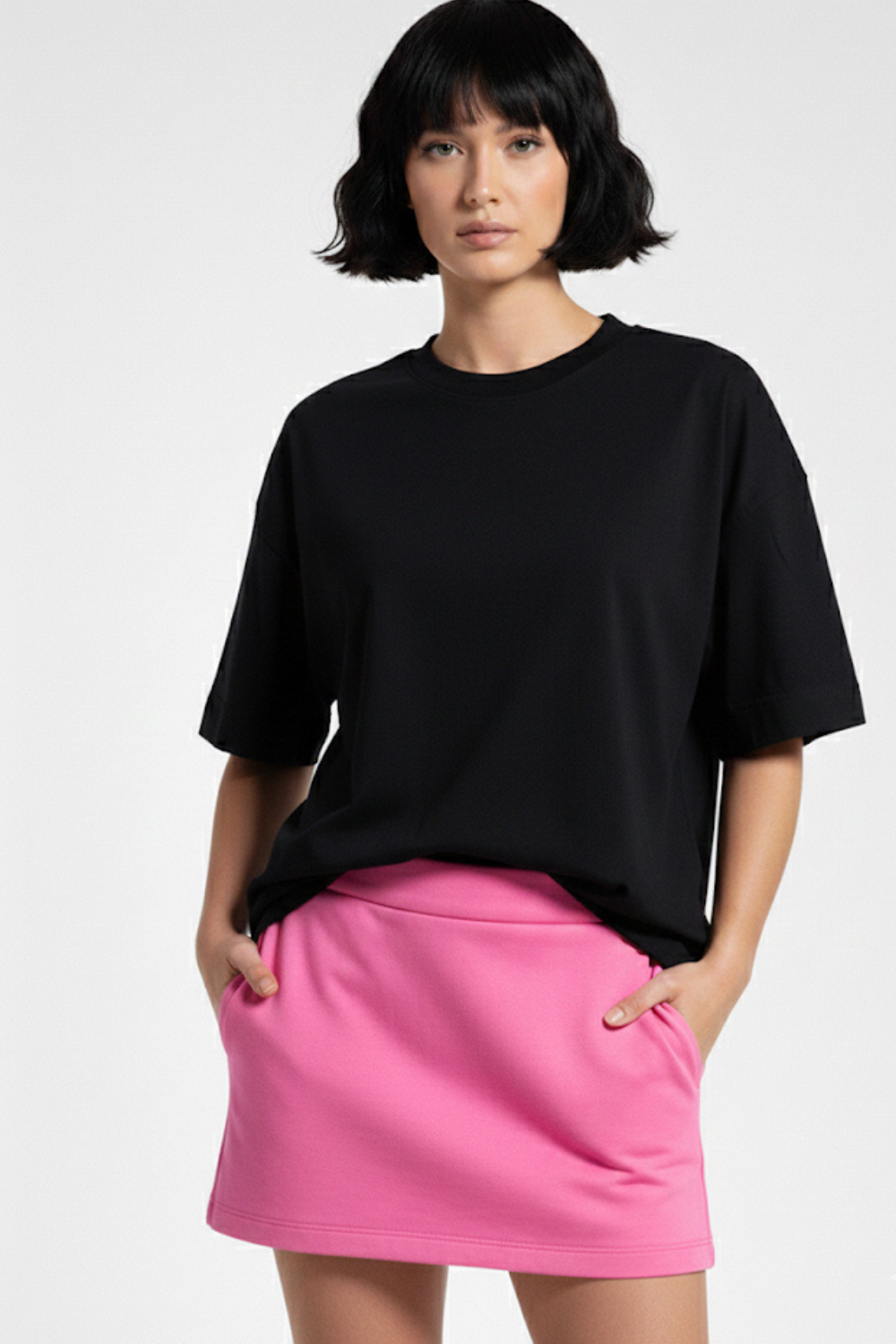 Camiseta Heavy Boxy Dois ou Mais - Levantai