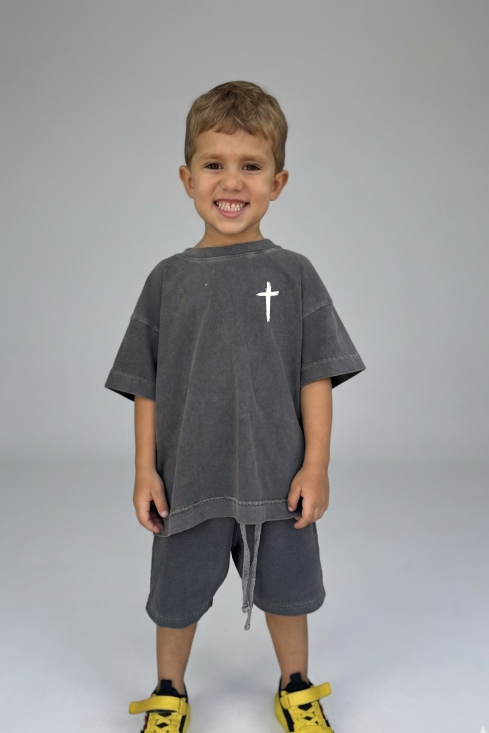 Camiseta Infantil Oversized Dois Ou Mais - Não Temas