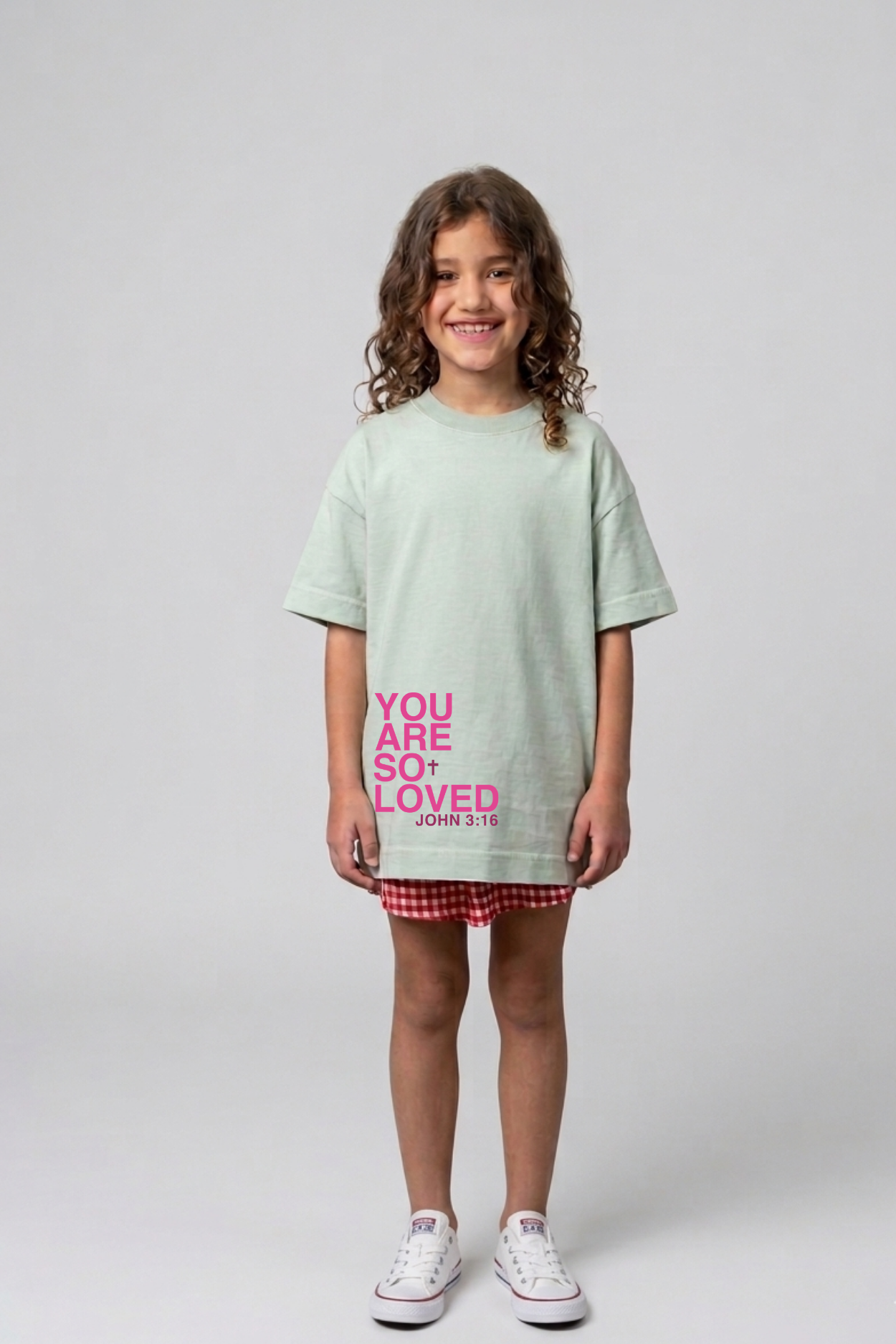 Camiseta Oversized Infantil Dois ou Mais - SO LOVED