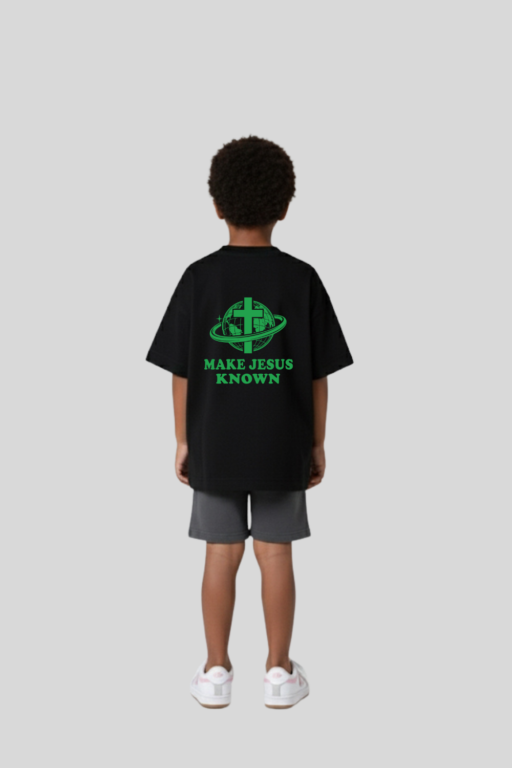 Camiseta Oversized Infantil Dois ou Mais - JESUS KNOWN