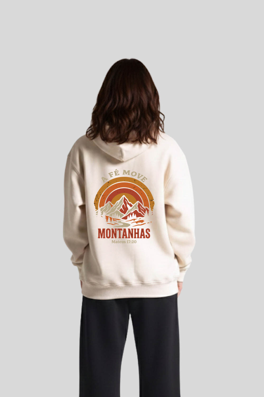 Moletom Premium Oversized Dois ou Mais - A FÉ MOVE