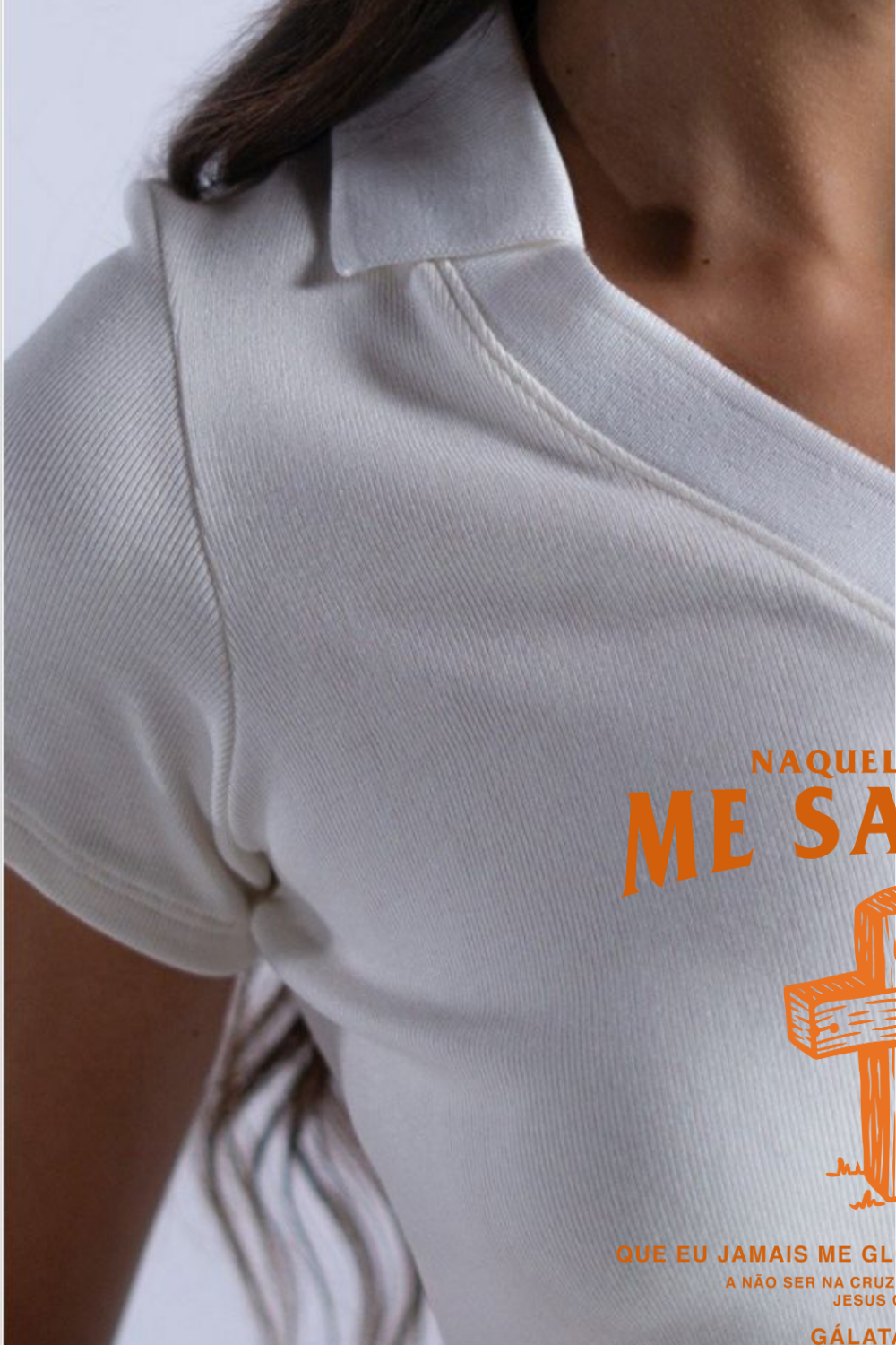 Camiseta Polo Feminina Dois Ou Mais - Me Salvou