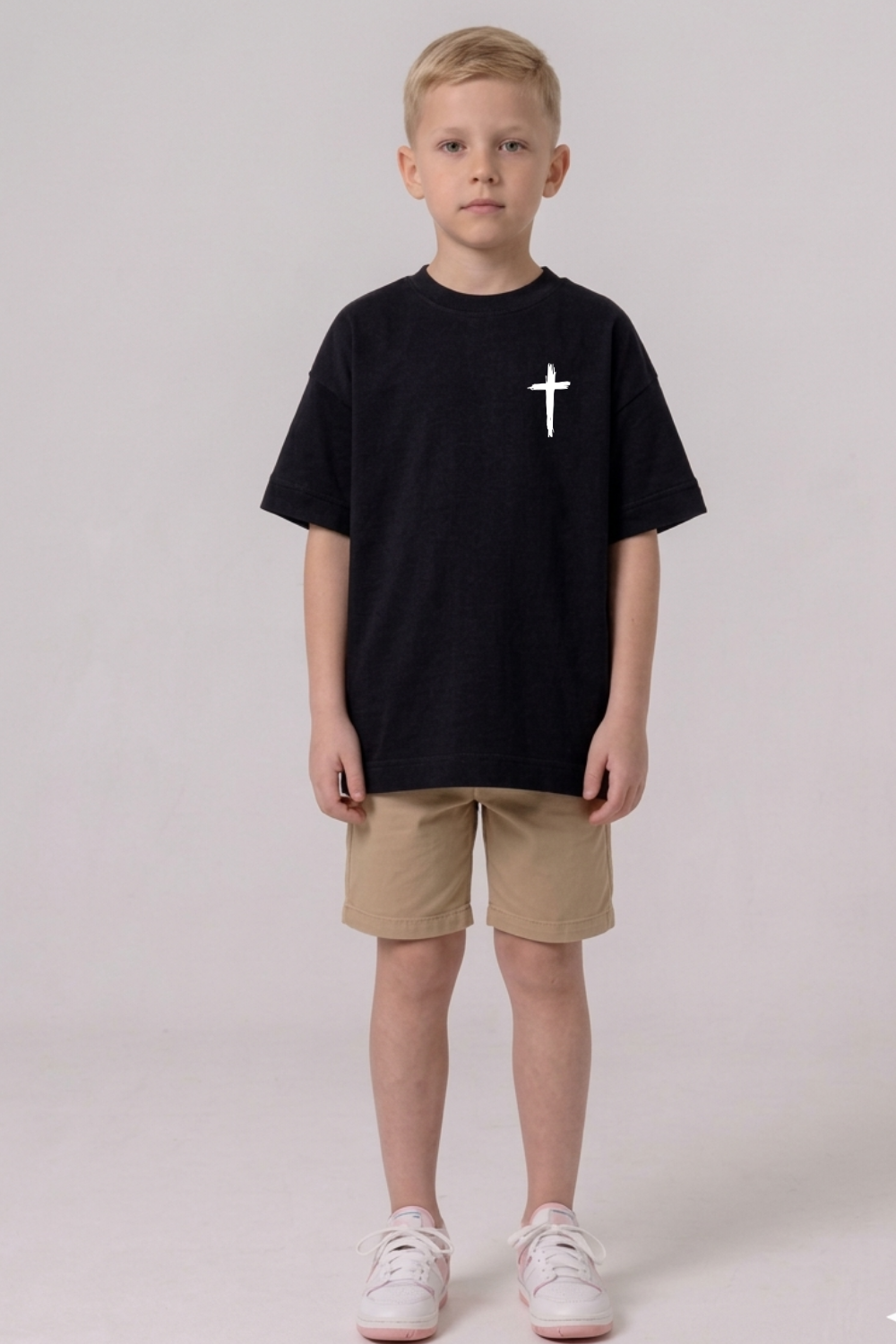 Camiseta Infantil Oversized Dois Ou Mais - Não Temas