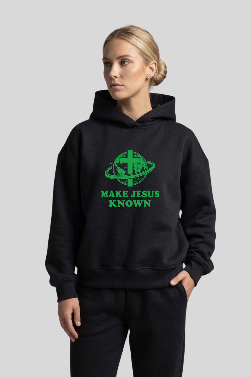 Moletom Premium Boxy Dois ou Mais - JESUS KNOWN