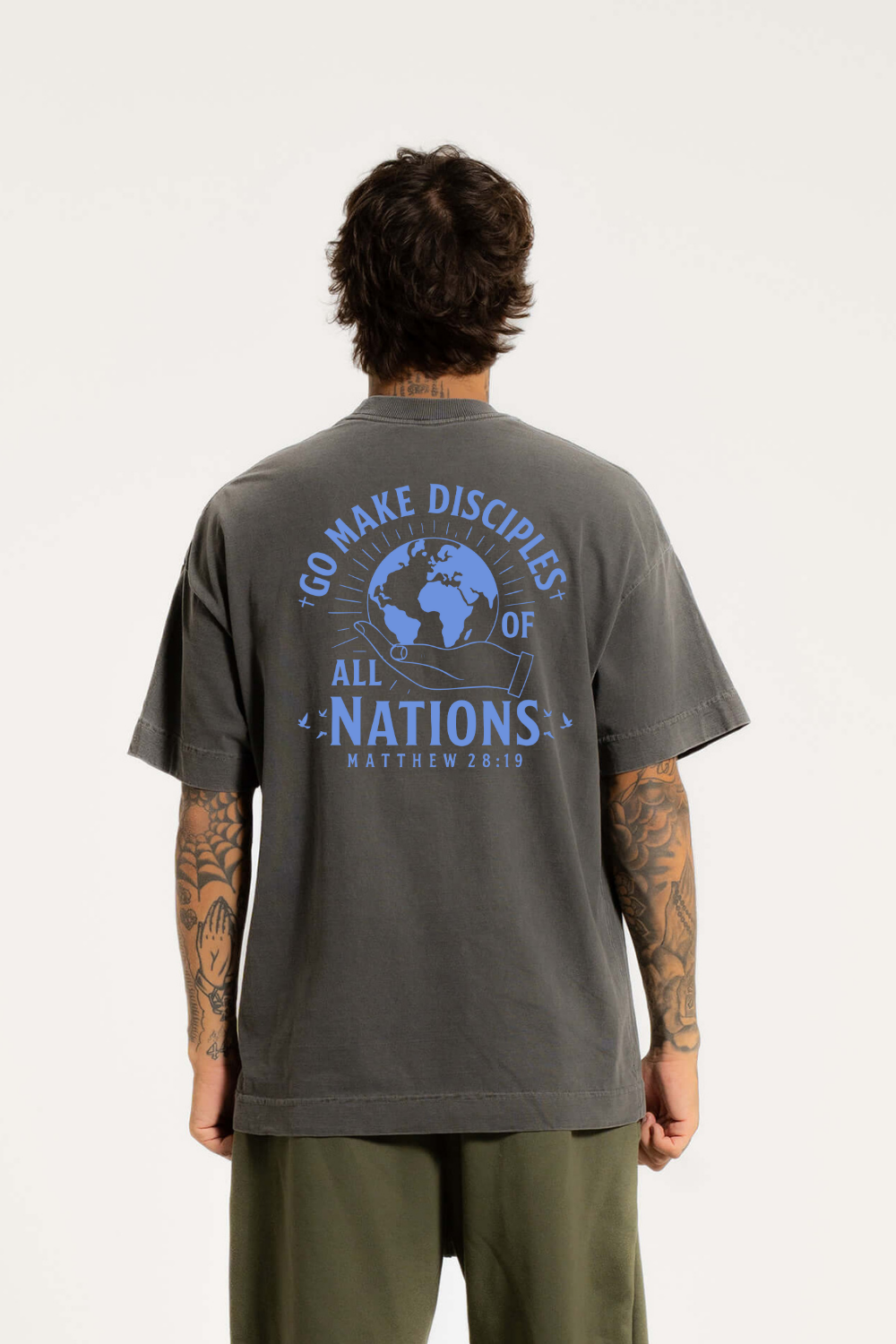 Camiseta Oversized Heavy Dois ou Mais - Disciples