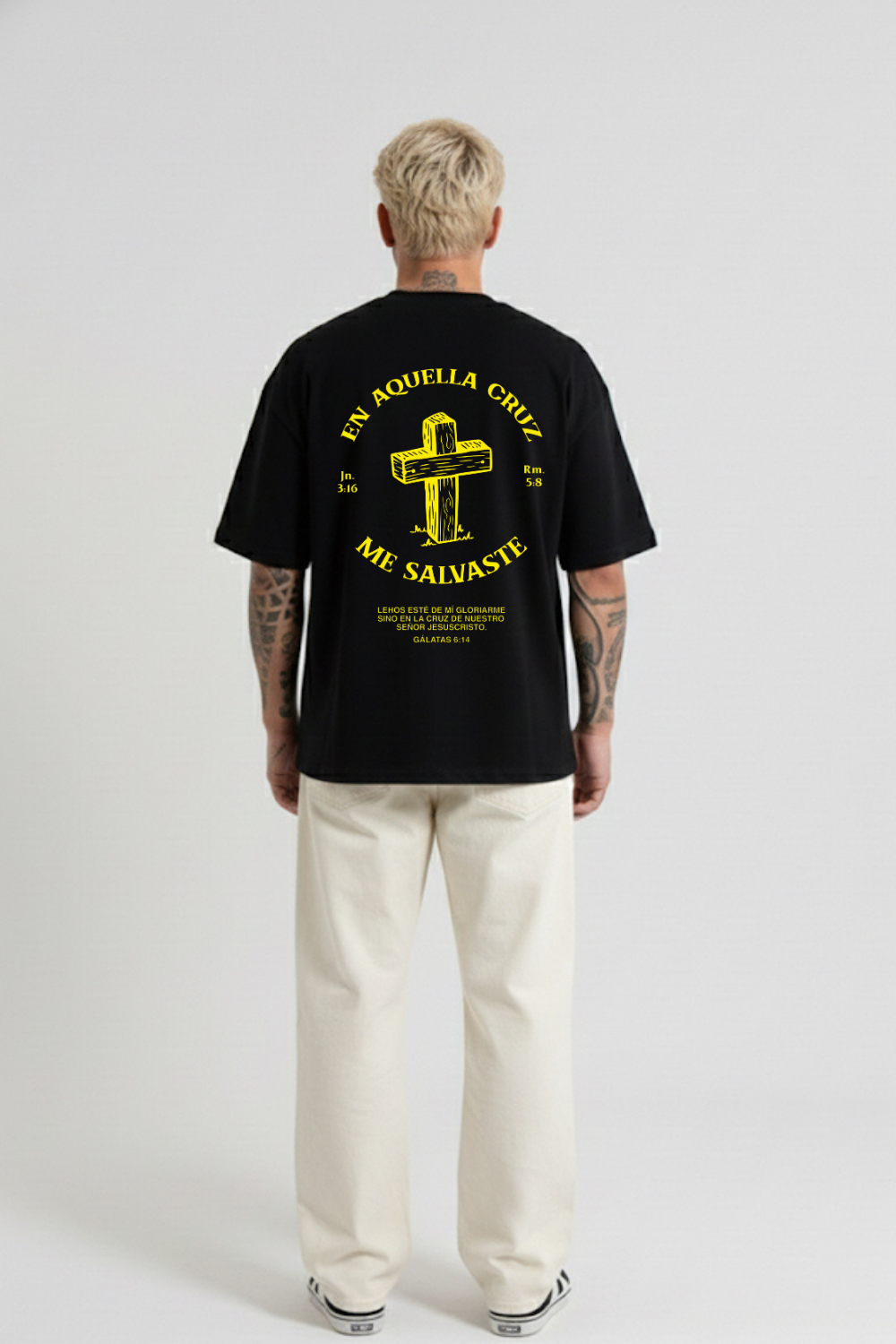 Camiseta Heavy Boxy Dois ou Mais - Me Salvaste