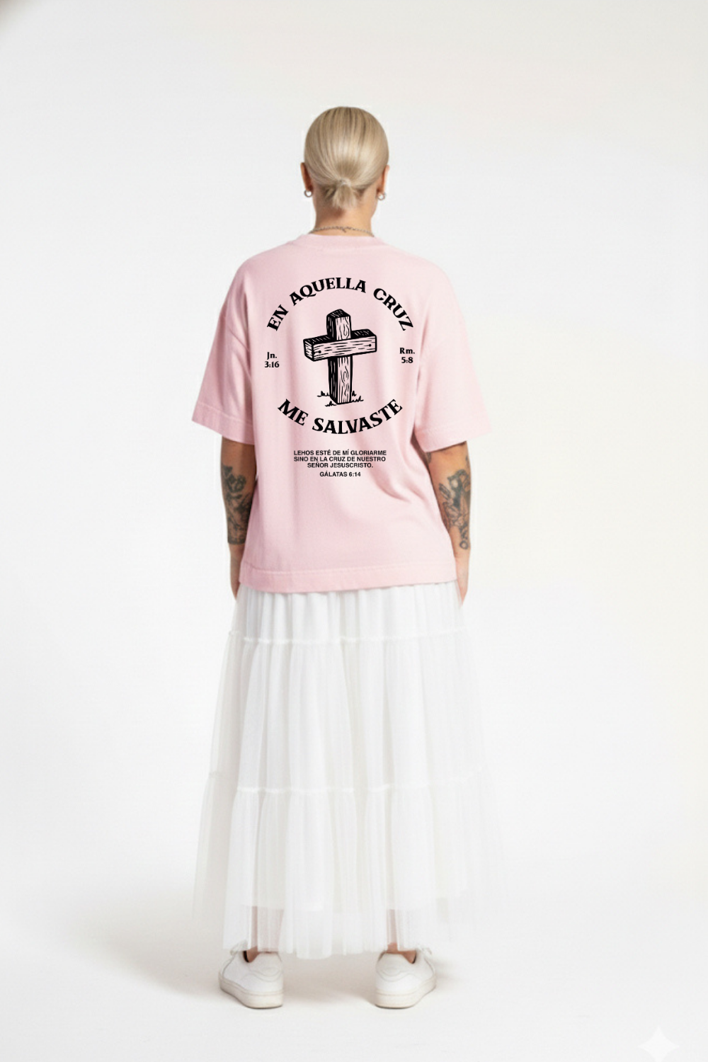 Camiseta Heavy Boxy Dois ou Mais - Me Salvaste