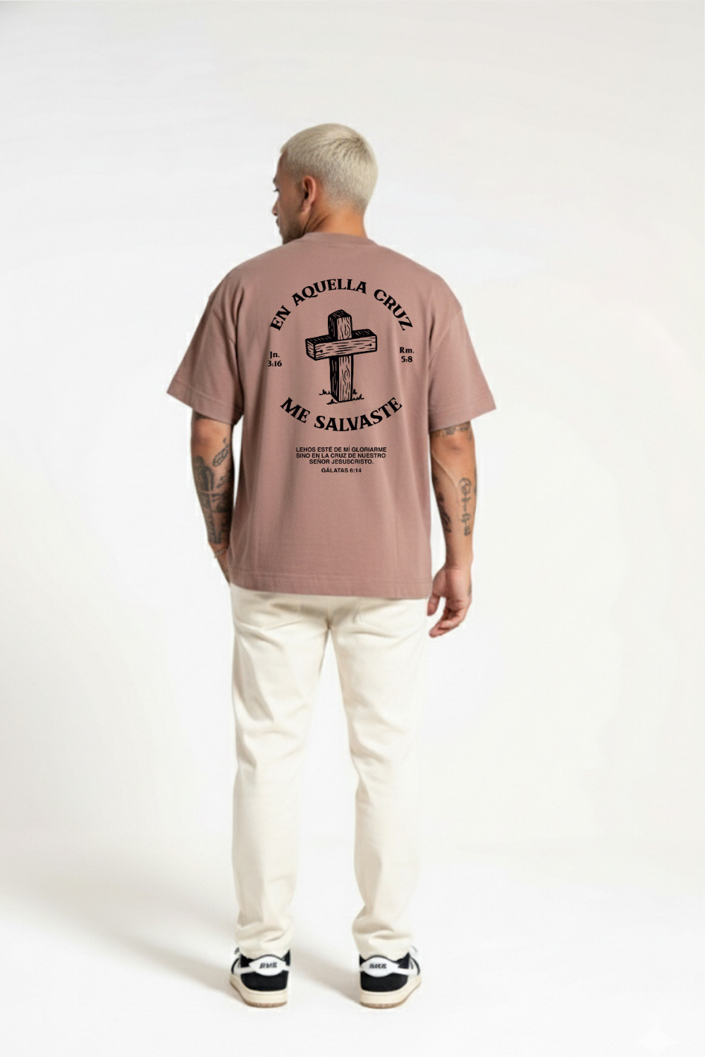 Camiseta Heavy Boxy Dois ou Mais - Me Salvaste