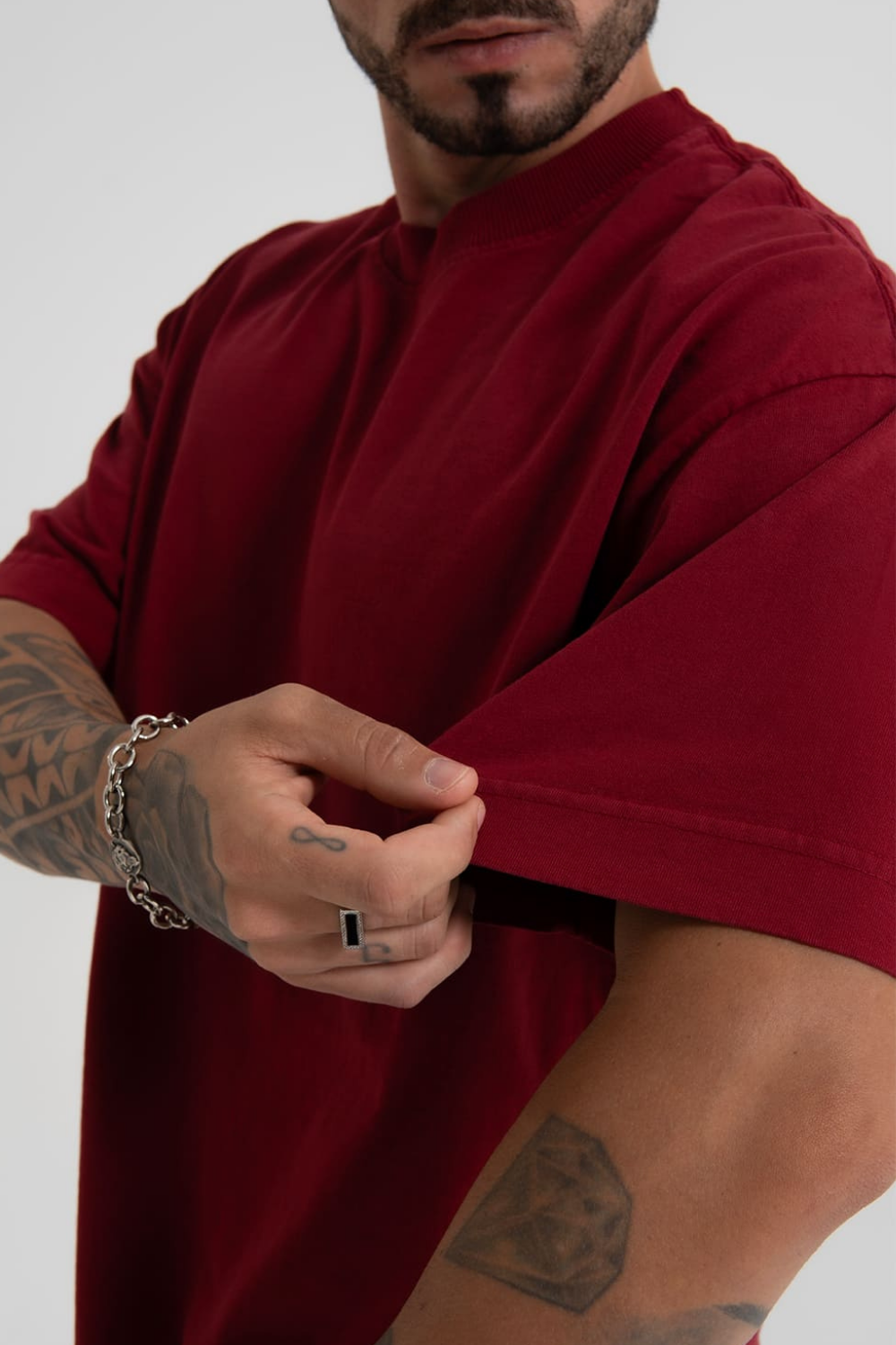 Camiseta Heavy Boxy Dois ou Mais - Me Salvaste