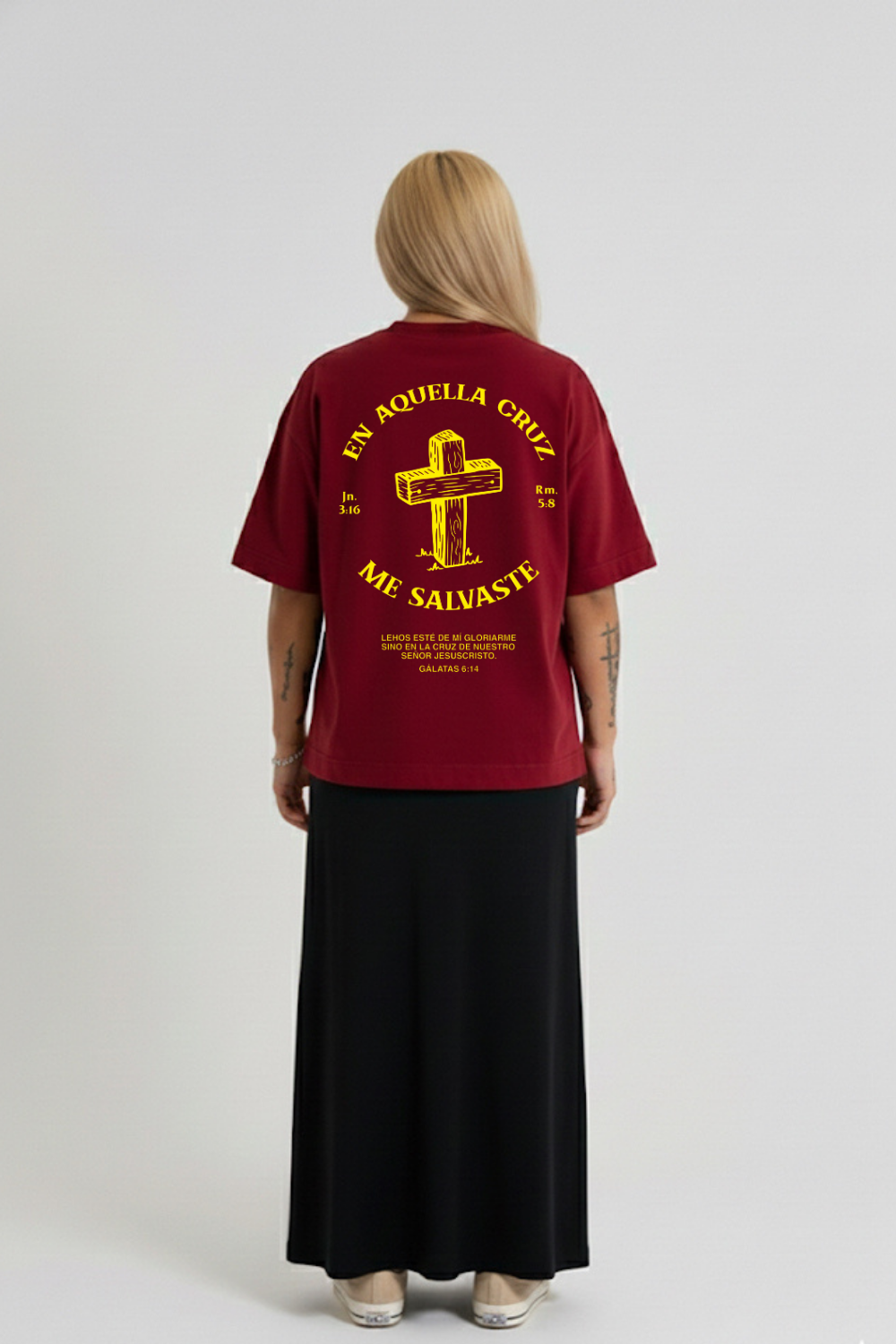 Camiseta Heavy Boxy Dois ou Mais - Me Salvaste