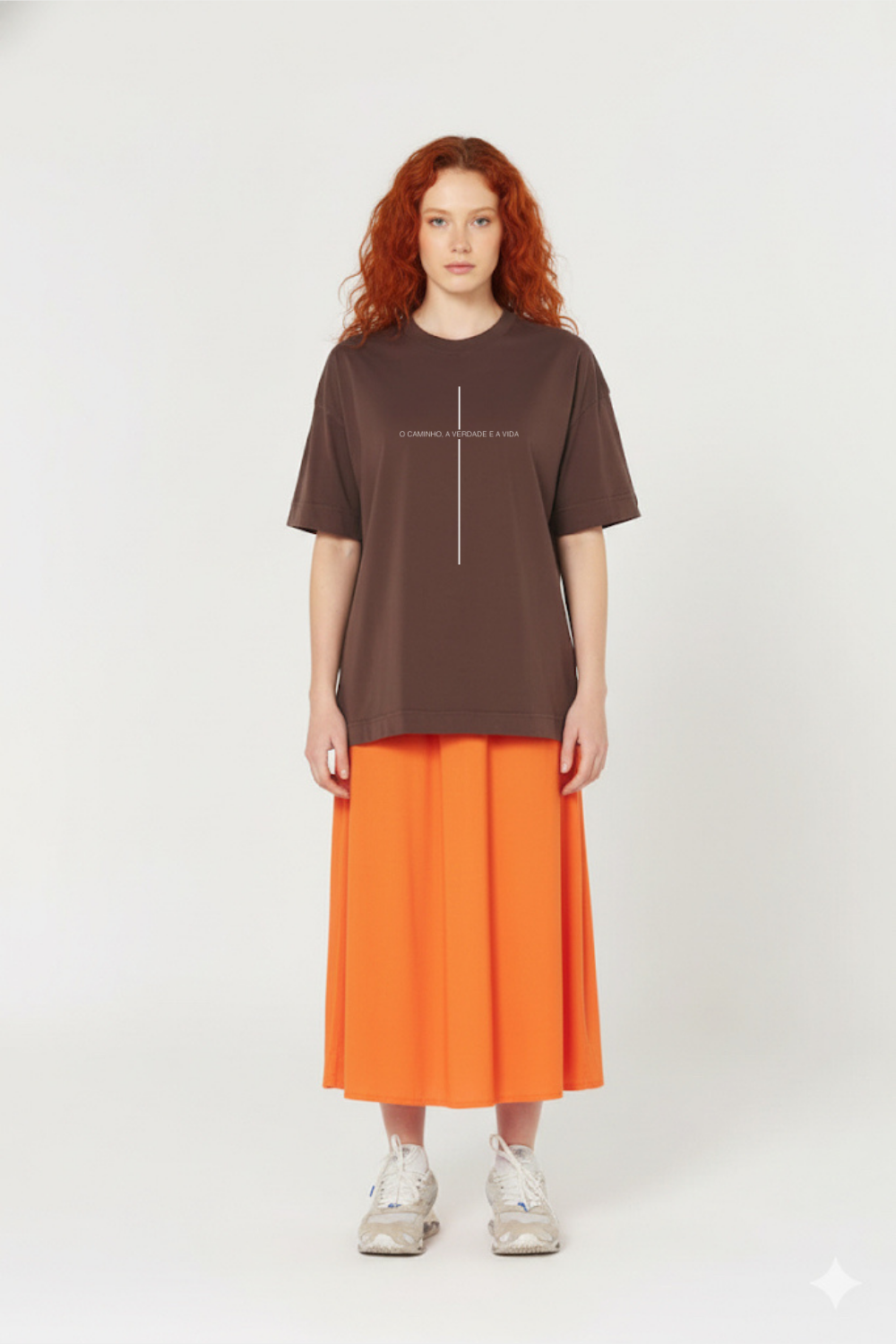 Camiseta Oversized Heavy Dois ou Mais - Cruz