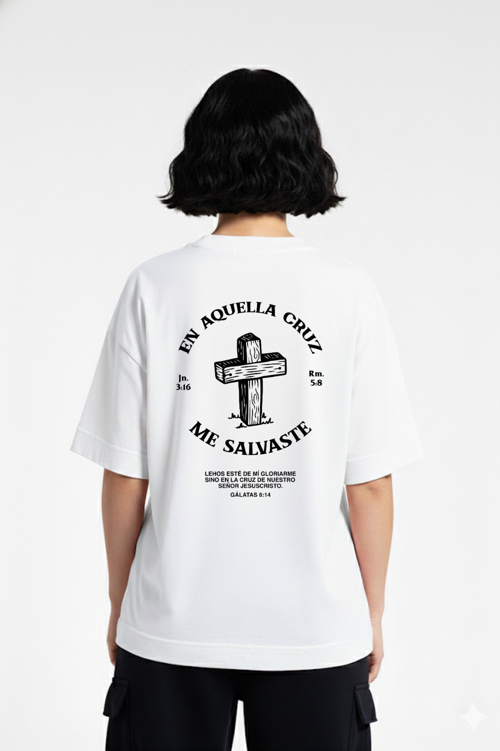 Camiseta Heavy Boxy Dois ou Mais - Me Salvaste