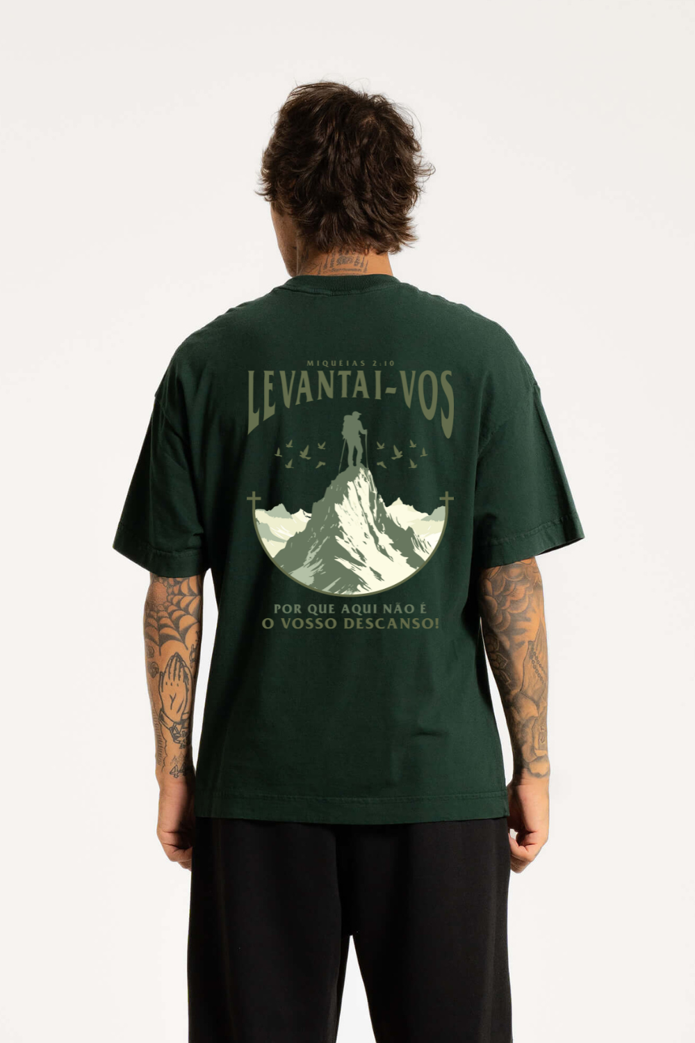 Camiseta Oversized Heavy Dois ou Mais - Levantai
