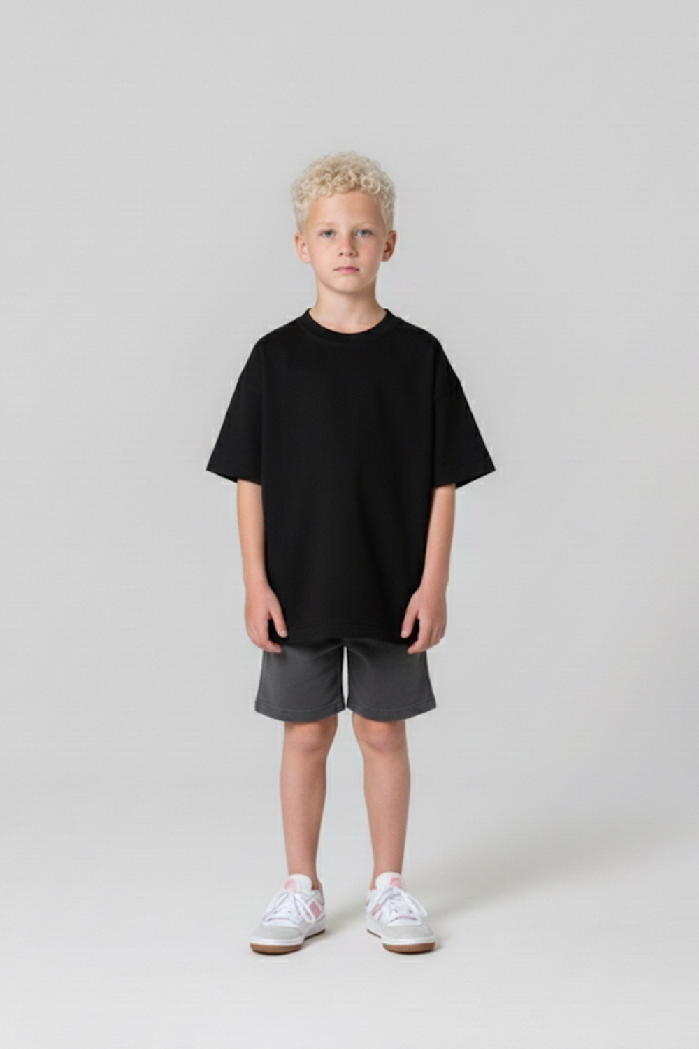 Camiseta Oversized Infantil Dois ou Mais -This World