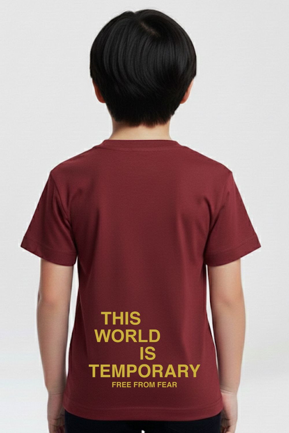 Camiseta Basic Infantil Dois ou Mais - This World
