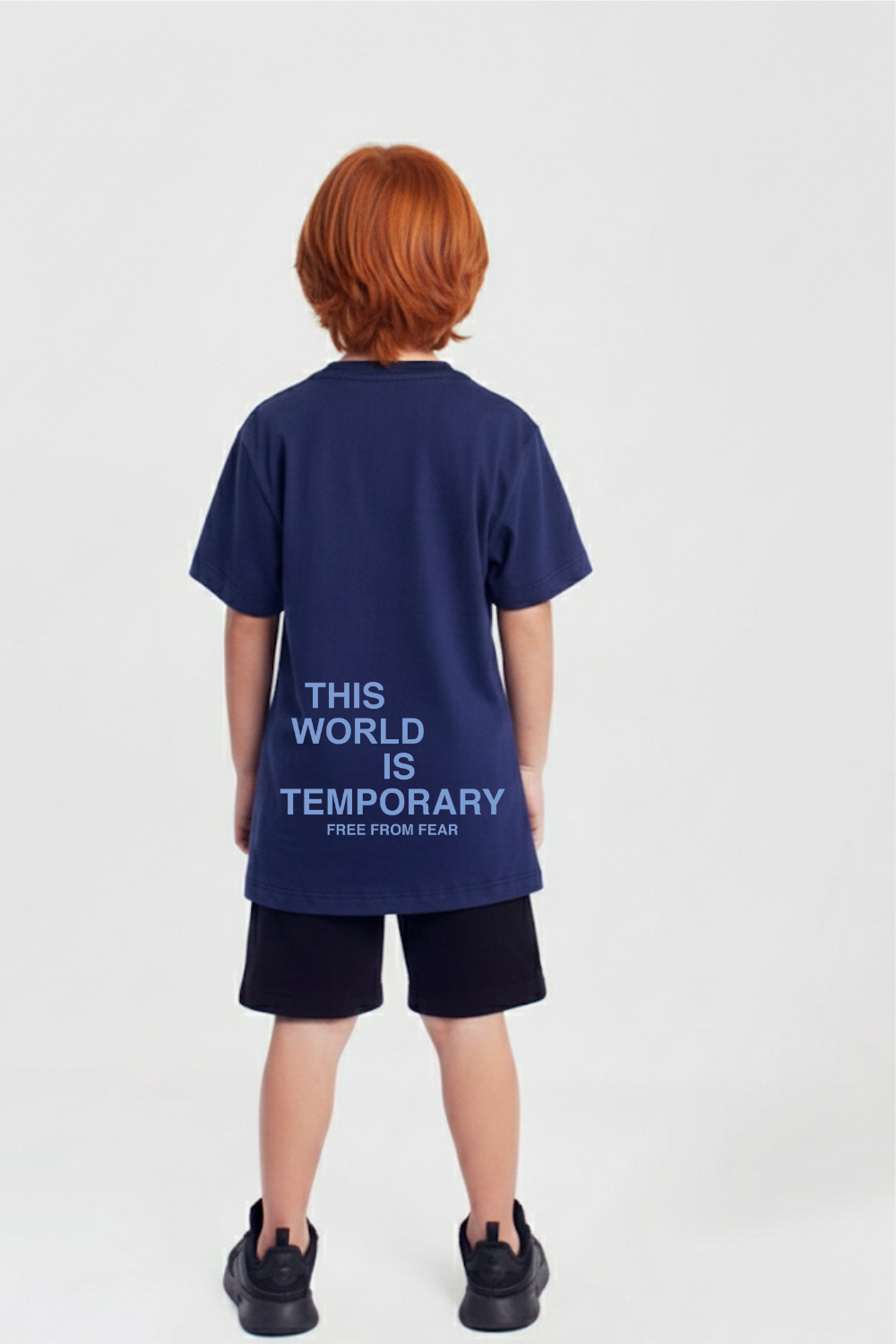 Camiseta Basic Infantil Dois ou Mais - This World