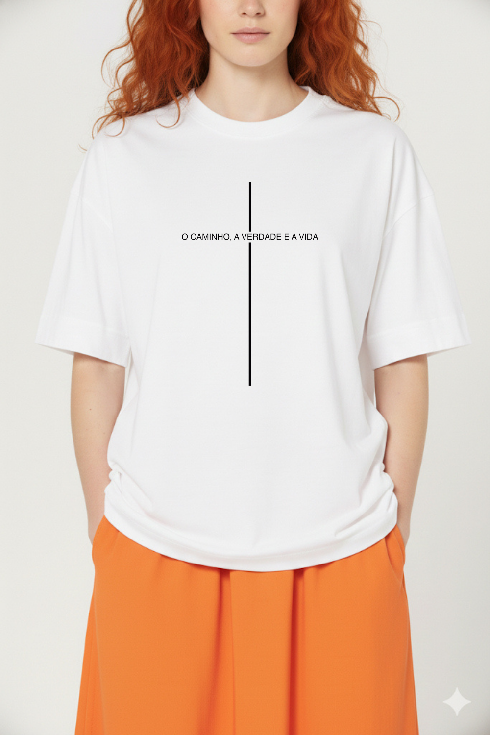 Camiseta Oversized Heavy Dois ou Mais - Cruz