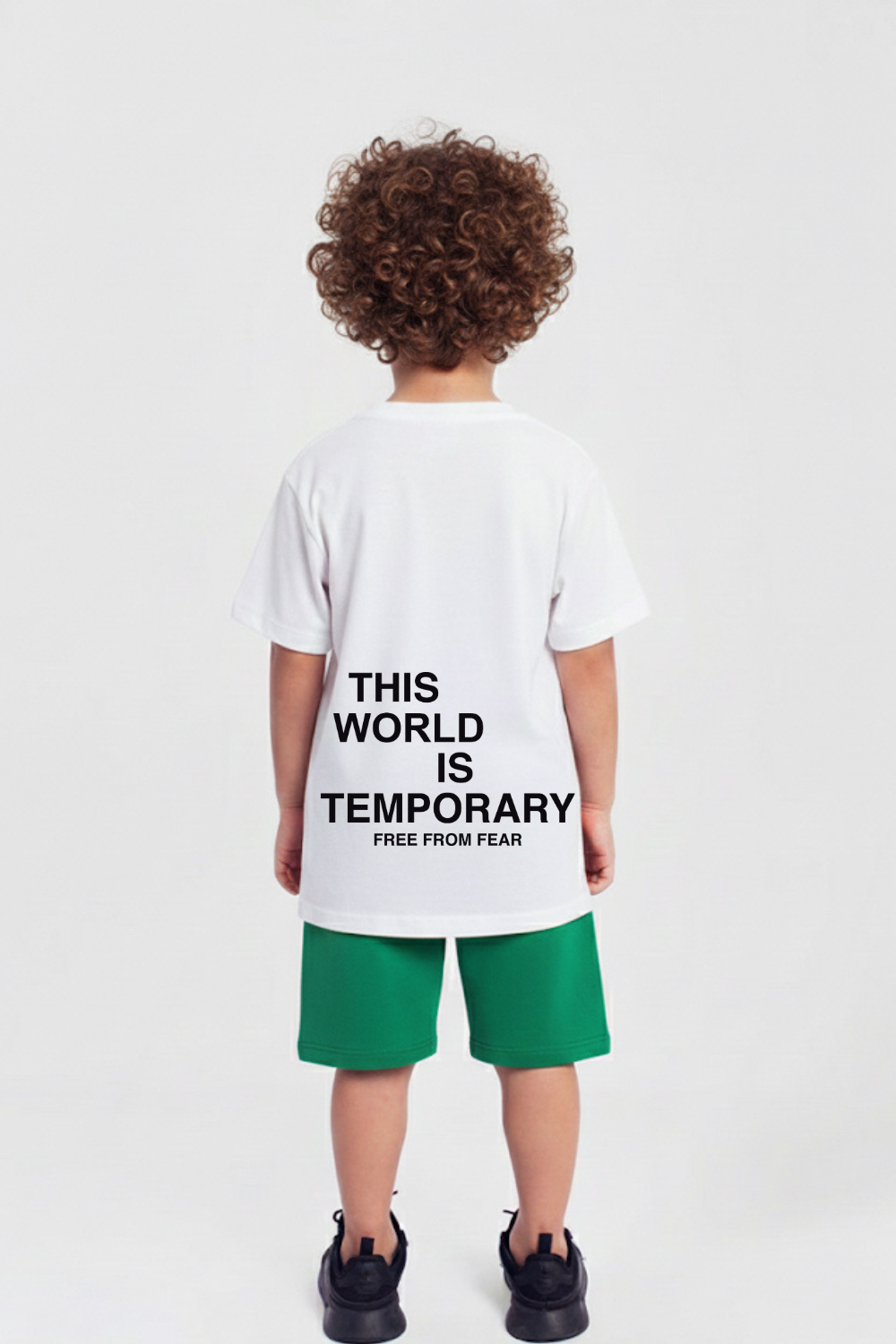 Camiseta Basic Infantil Dois ou Mais - This World