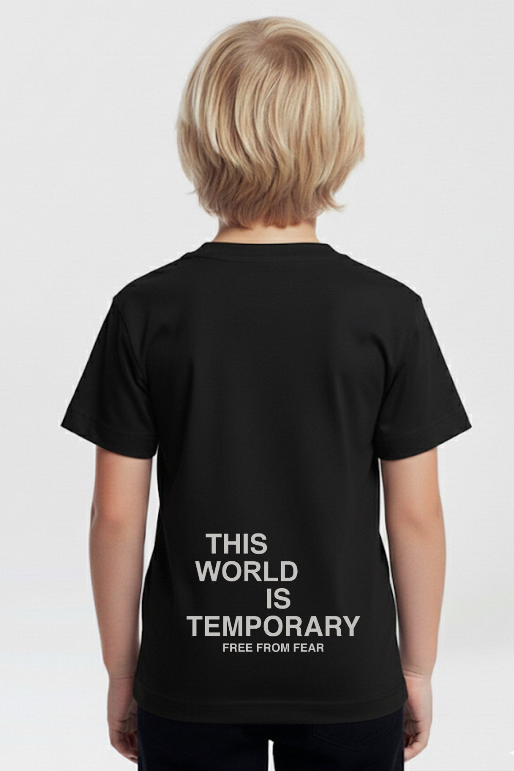 Camiseta Basic Infantil Dois ou Mais - This World