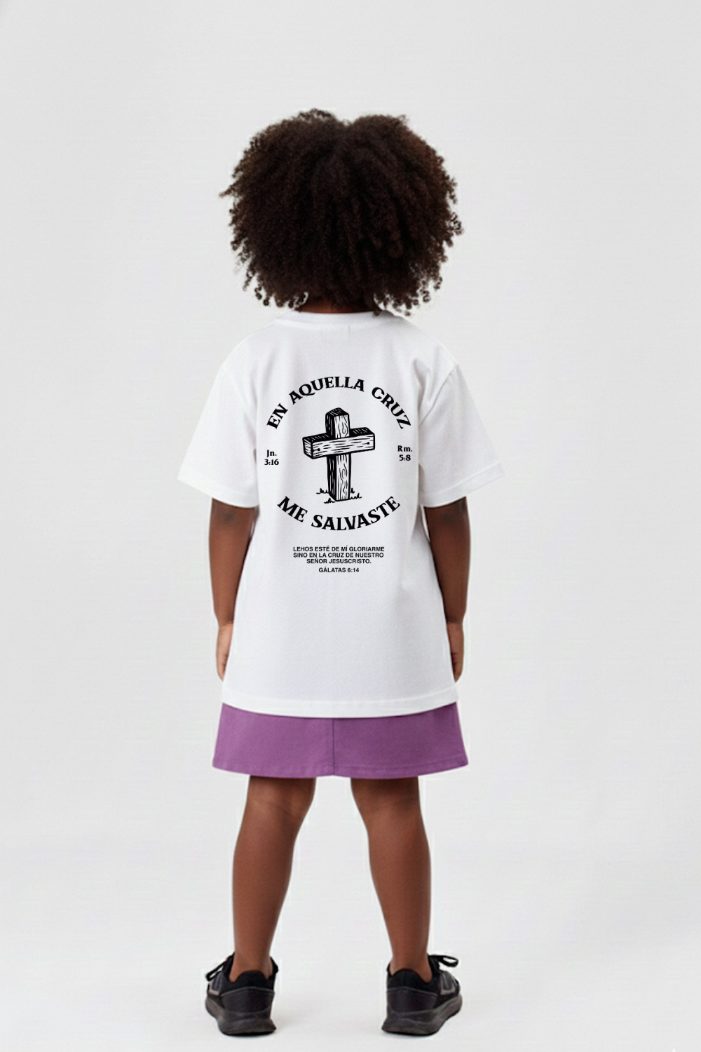 Camiseta Basic Infantil Dois ou Mais - Me Salvaste