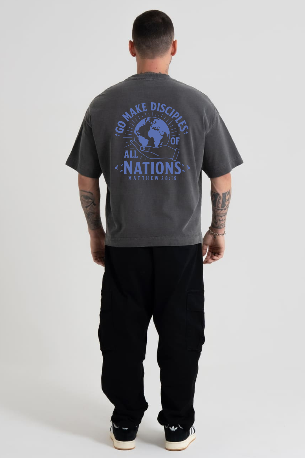 Camiseta Heavy Boxy Dois ou Mais - Disciples