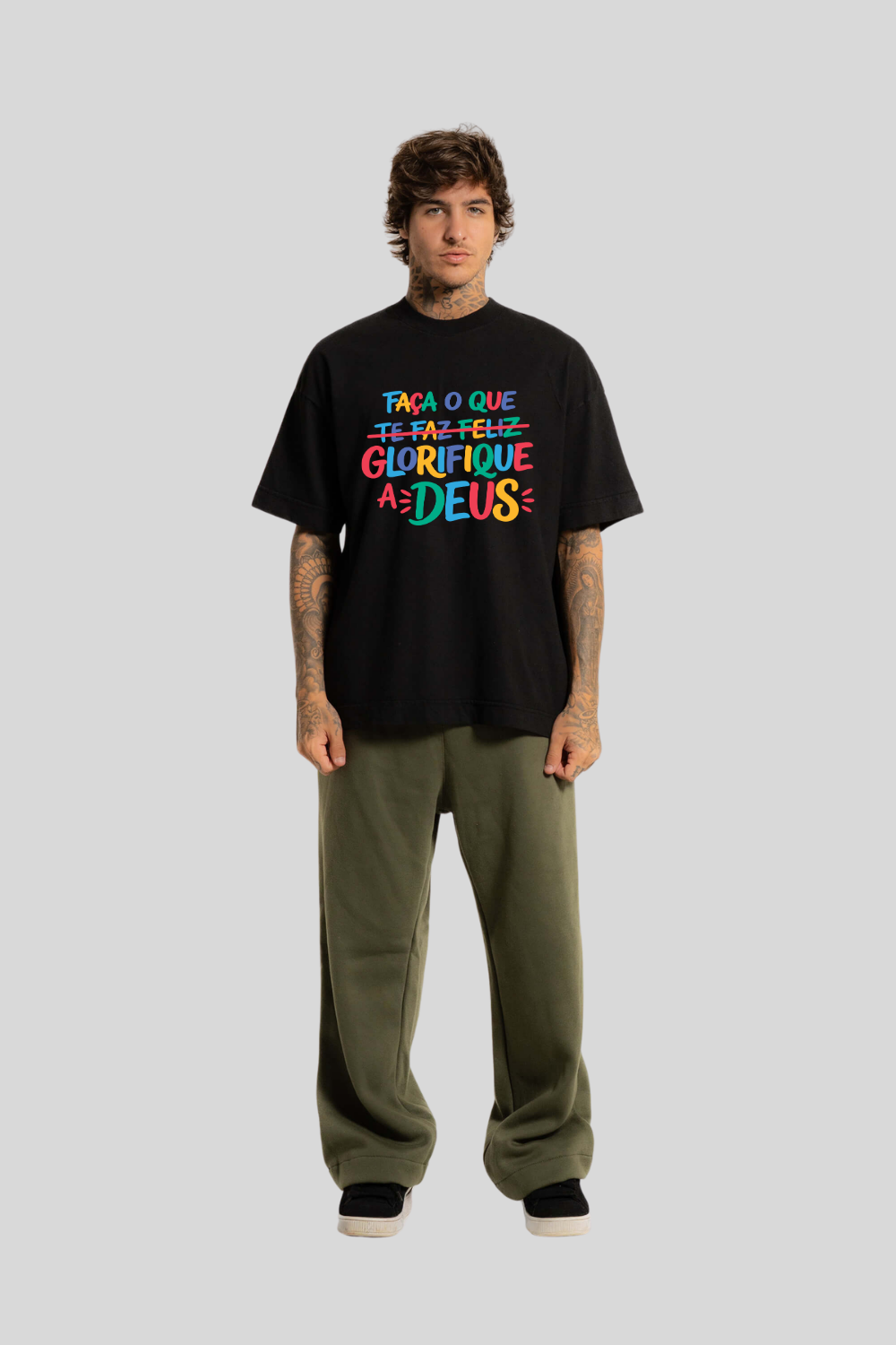 Camiseta Oversized Heavy Dois ou Mais - GLORIFIQUE