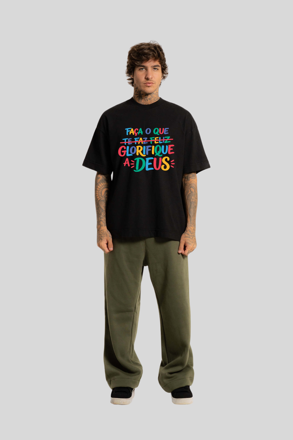 Camiseta Heavy Oversized Dois ou Mais  - Glorifique