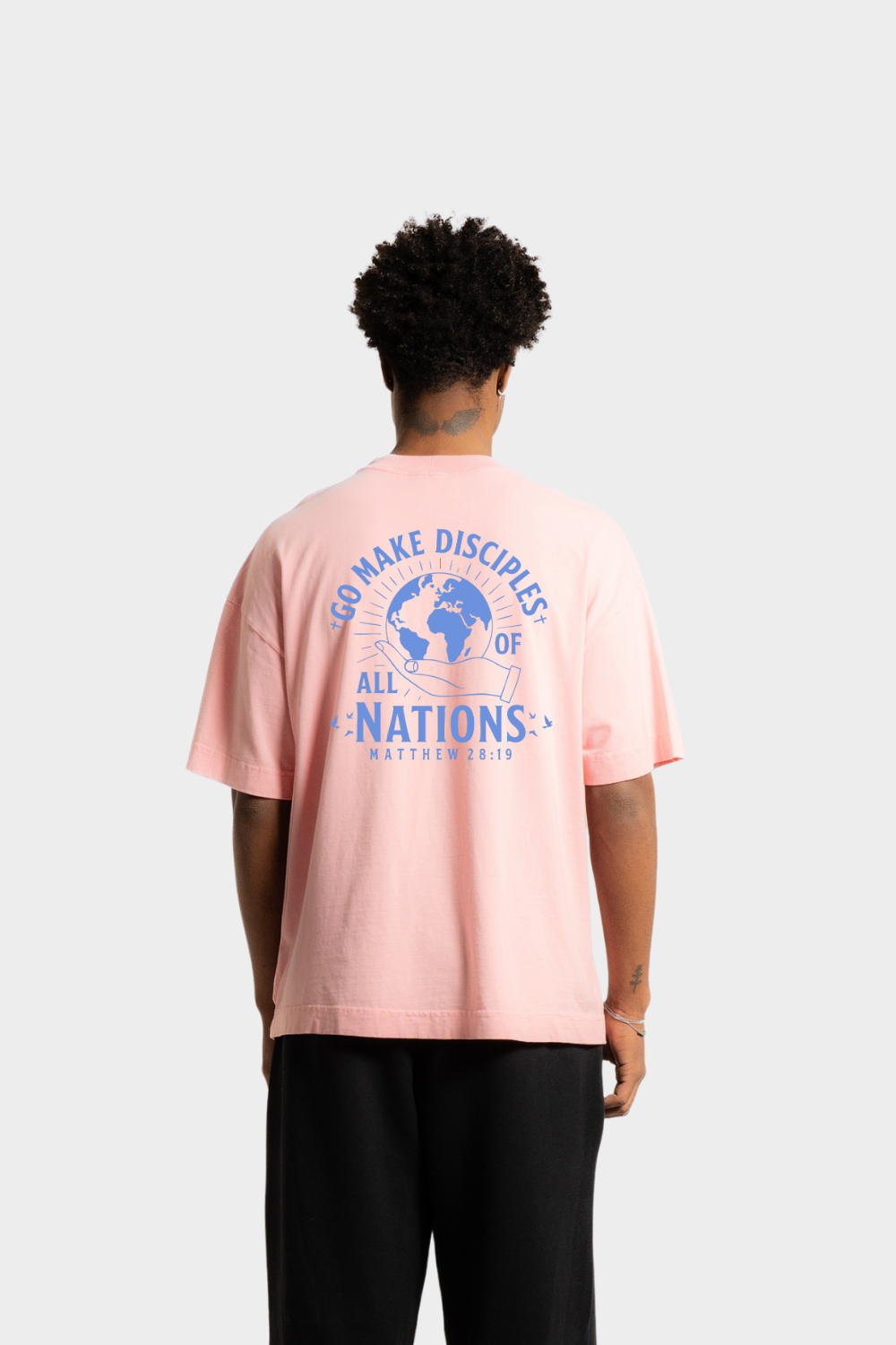 Camiseta Heavy Boxy Dois ou Mais - Disciples