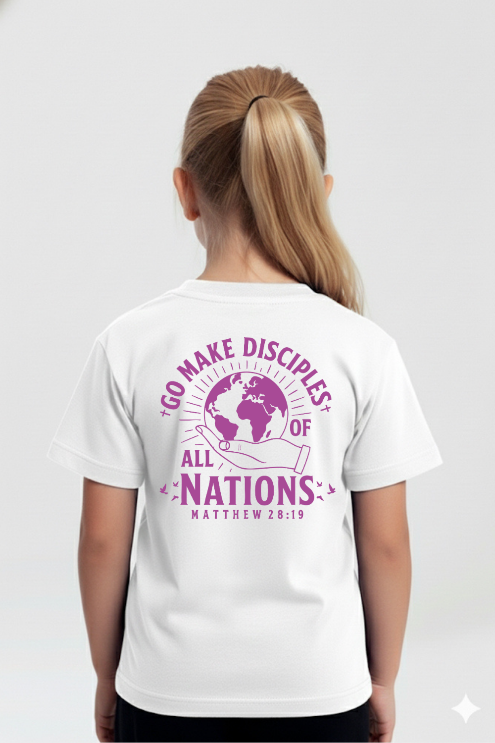 Camiseta Basic Infantil Dois ou Mais - Disciples