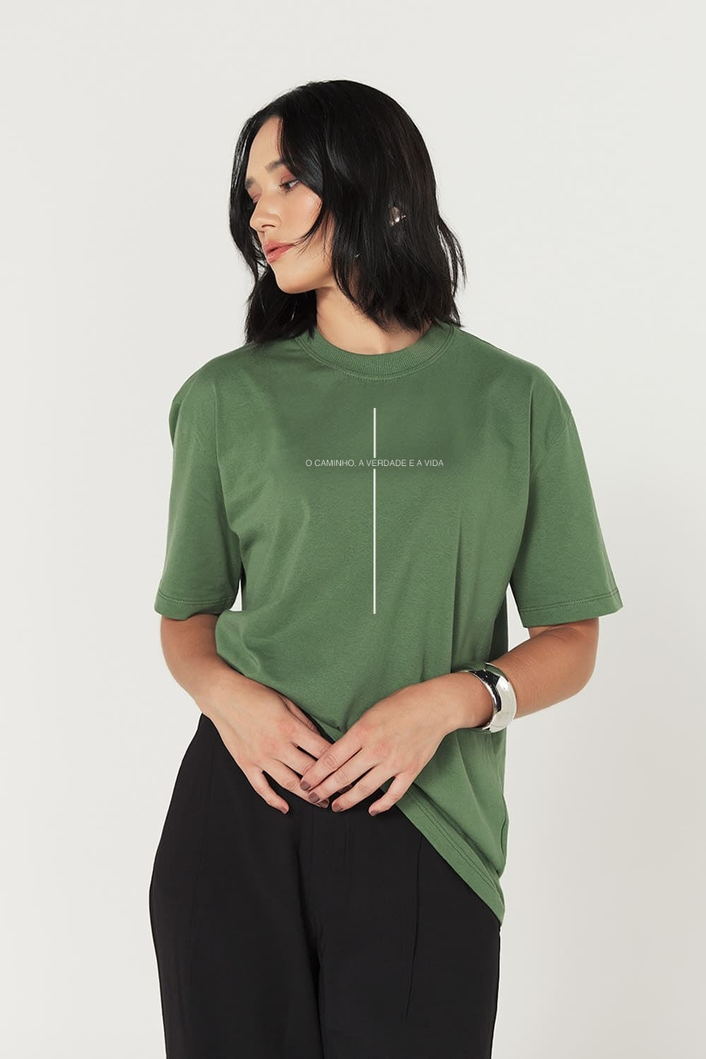 Camiseta Basic Streetwear Dois ou Mais - Cruz