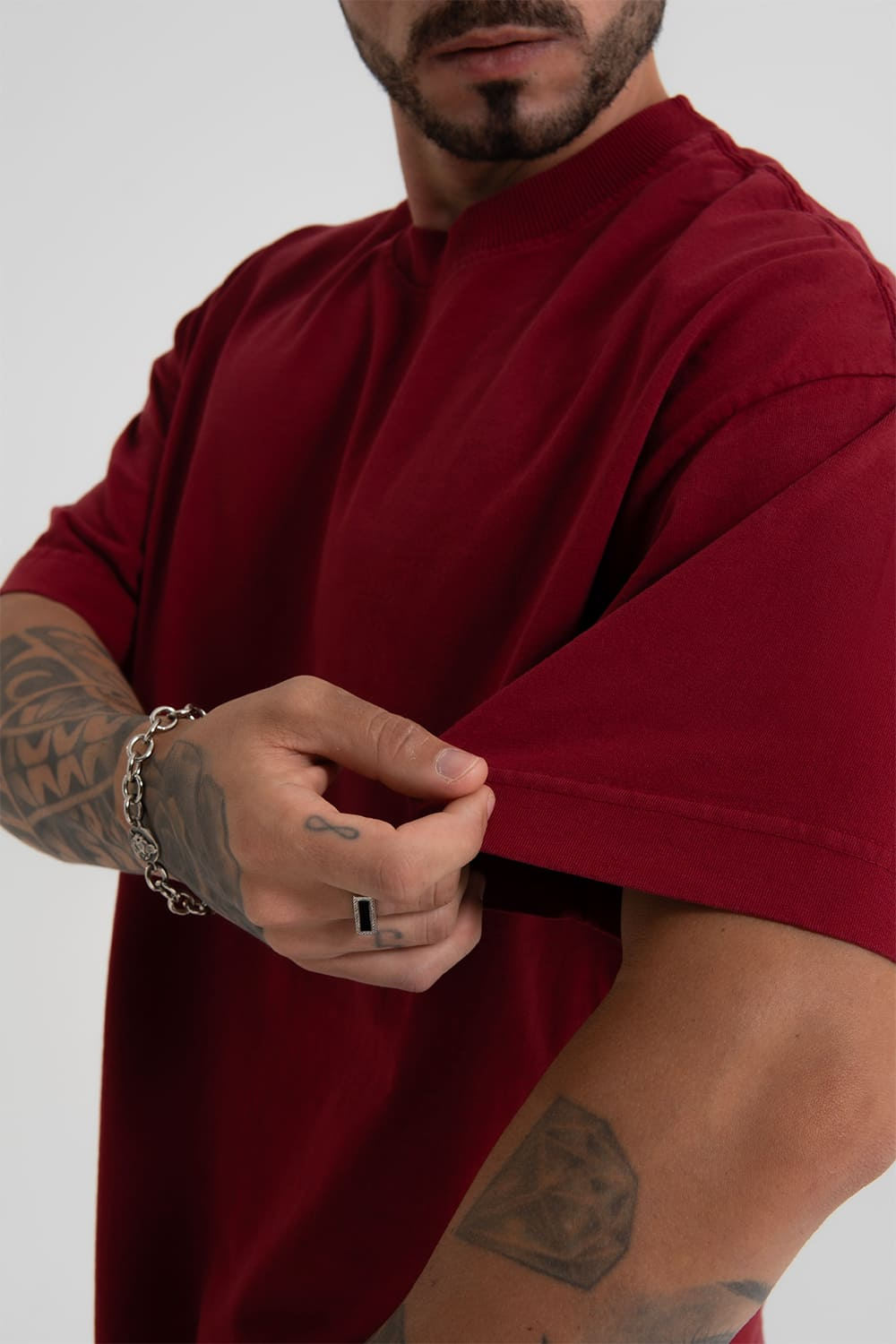 Camiseta Heavy Boxy Dois ou Mais - This World