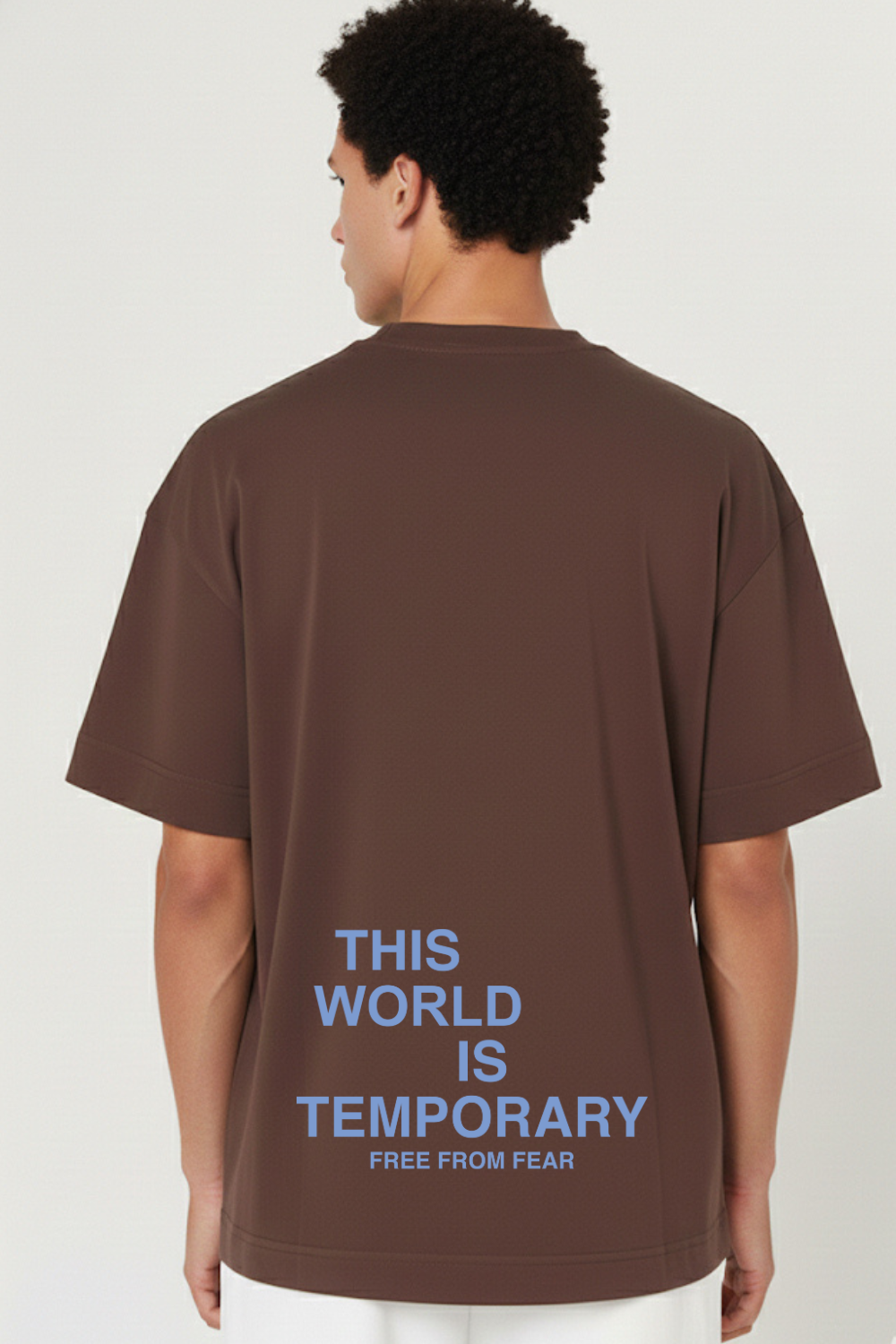 Camiseta Oversized Heavy Dois ou Mais - This World