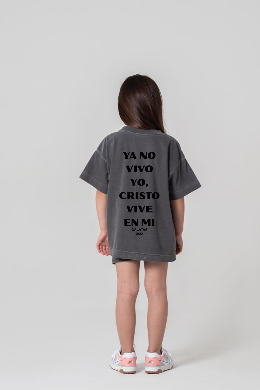 Camiseta Oversized Infantil Dois ou Mais - Ya no Vivo