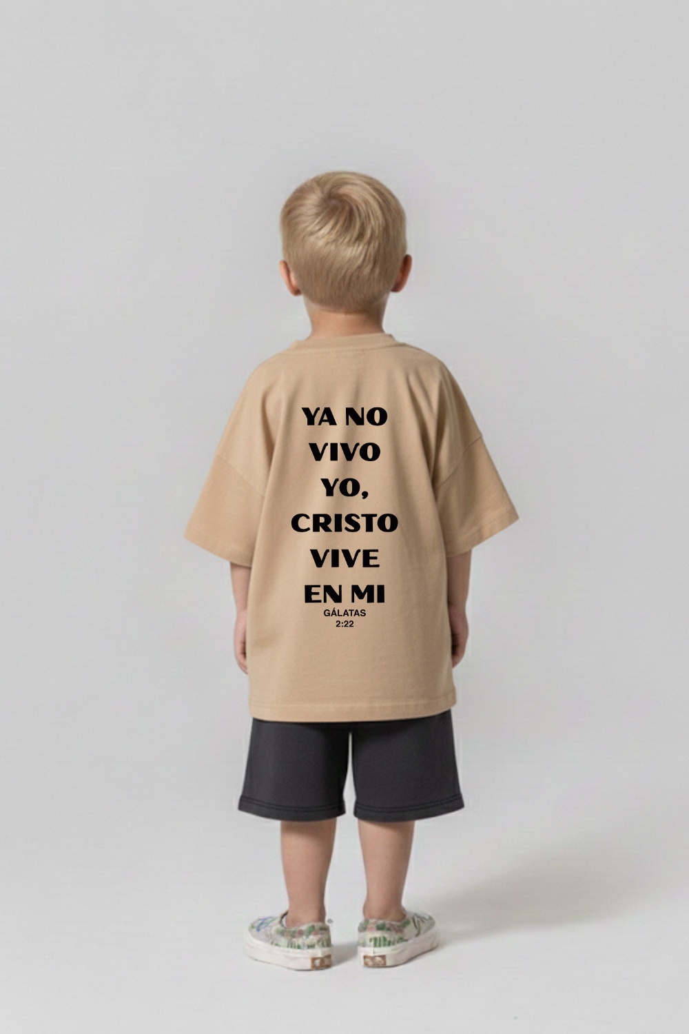 Camiseta Oversized Infantil Dois ou Mais - Ya no Vivo