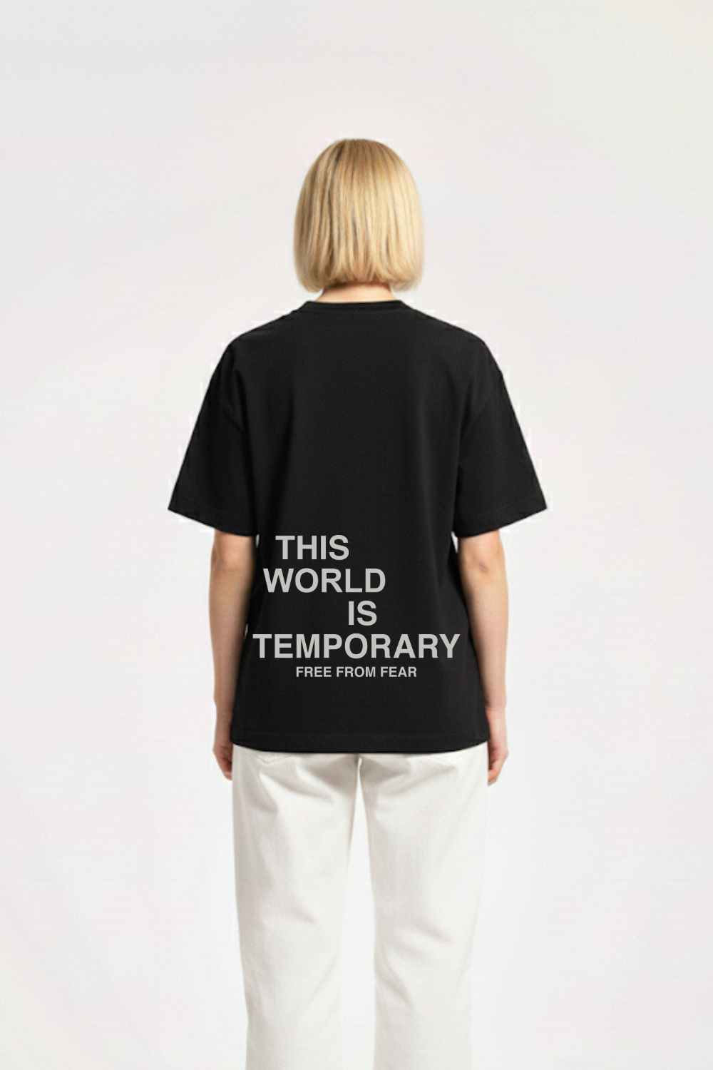 Camiseta Heavy Boxy Dois ou Mais - This World