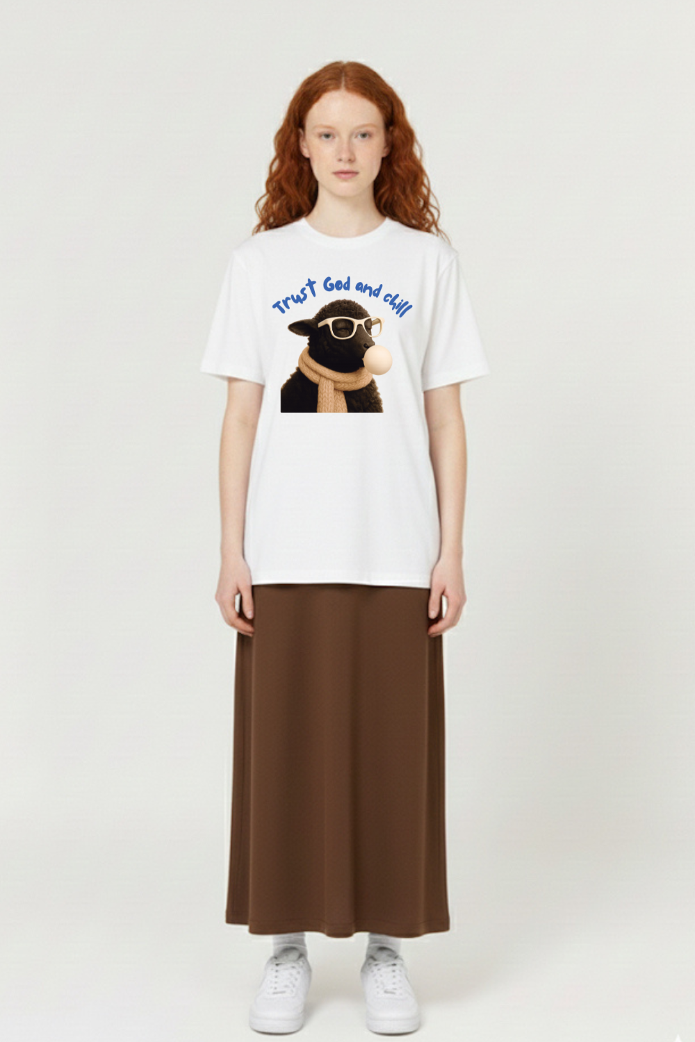 Camiseta Basic Streetwear Dois ou Mais - Trust God