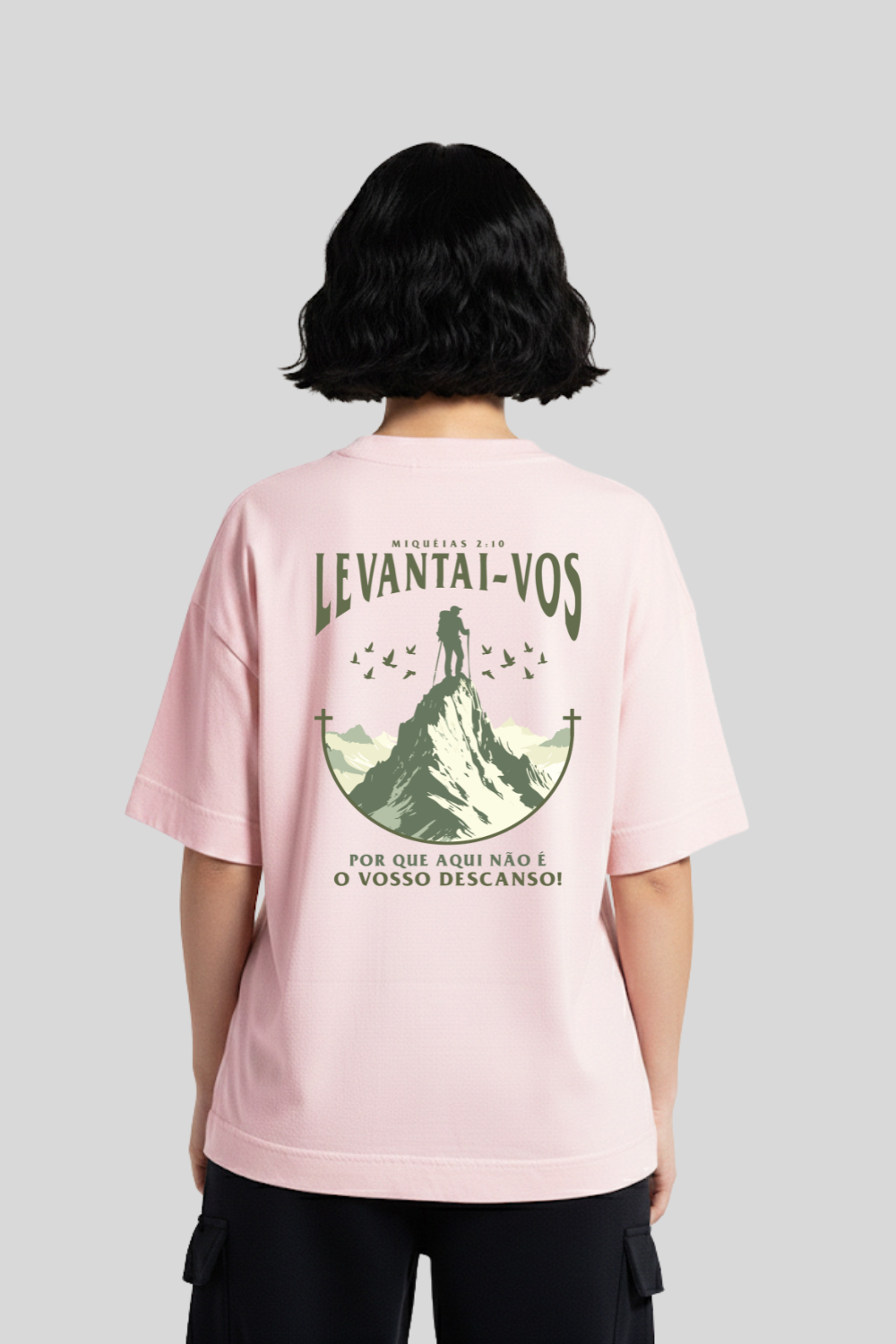 Camiseta Heavy Boxy Dois ou Mais - Levantai