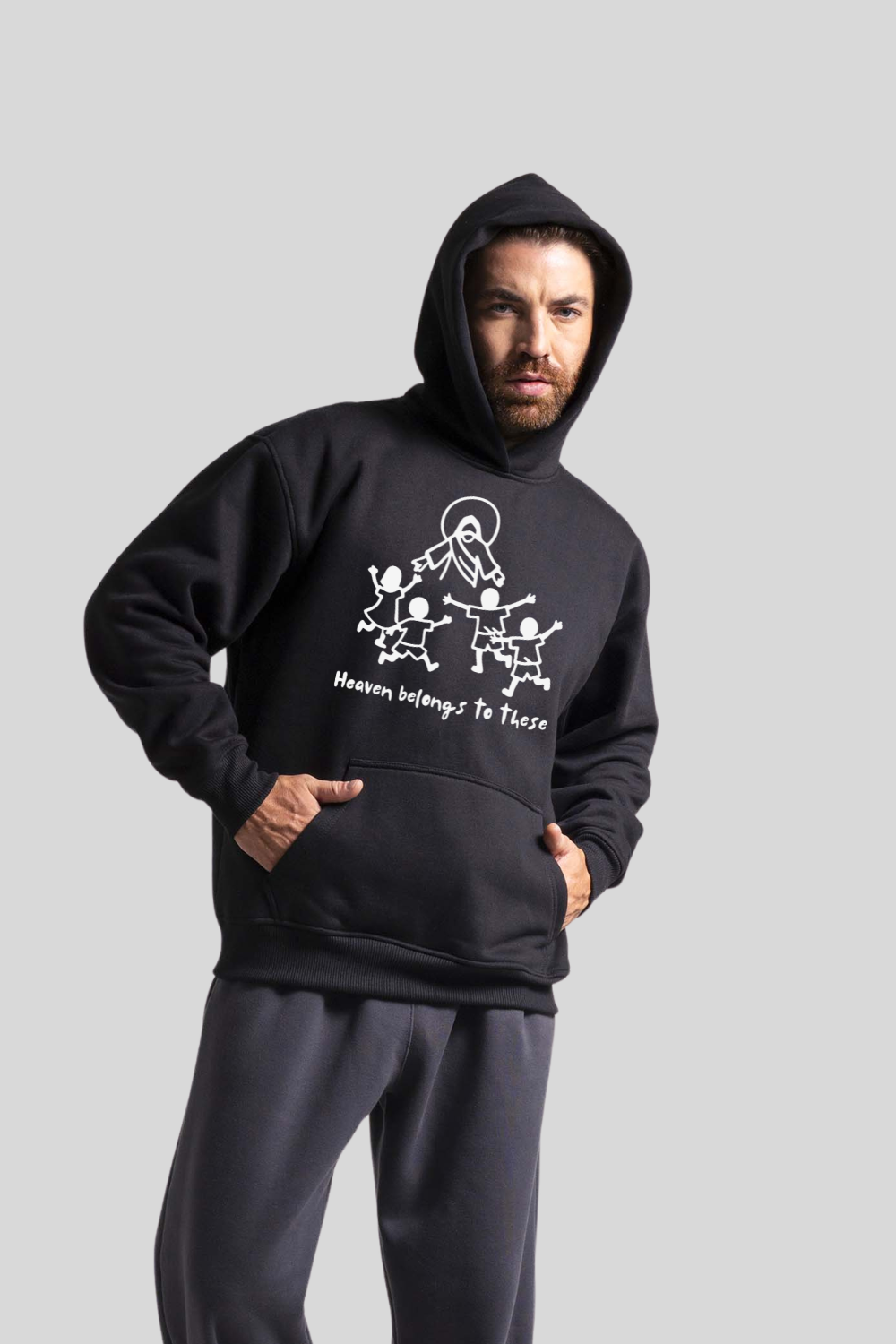 Moletom Premium Oversized Dois ou Mais - Heaven Belongs