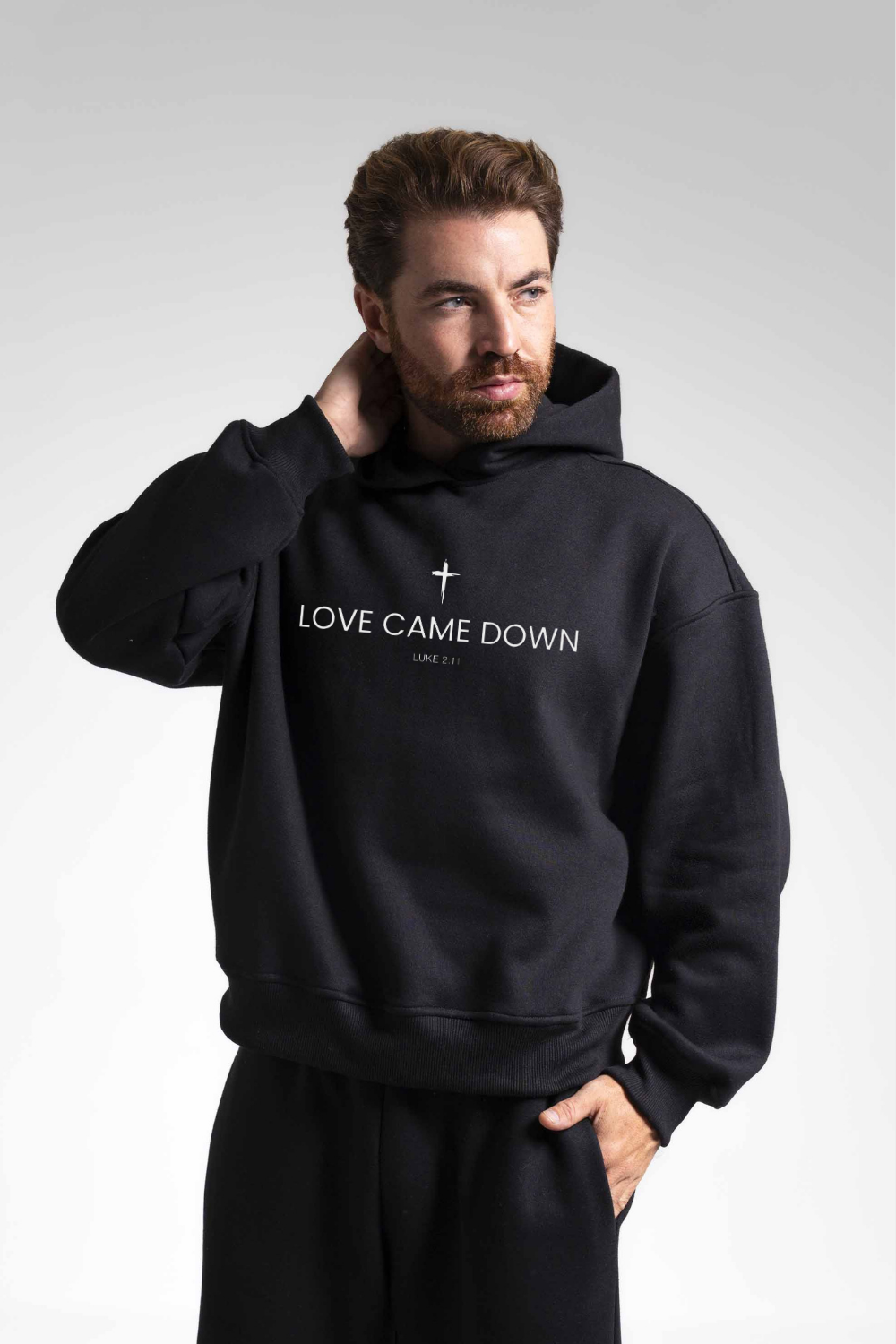 Moletom Premium Boxy Dois ou Mais - Love Came Down