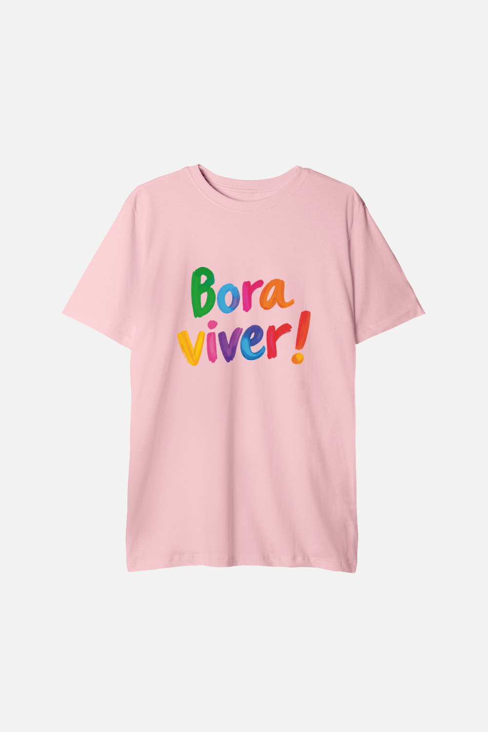 Camiseta Basic Infantil Dois ou Mais - BORA VIVER COLOR