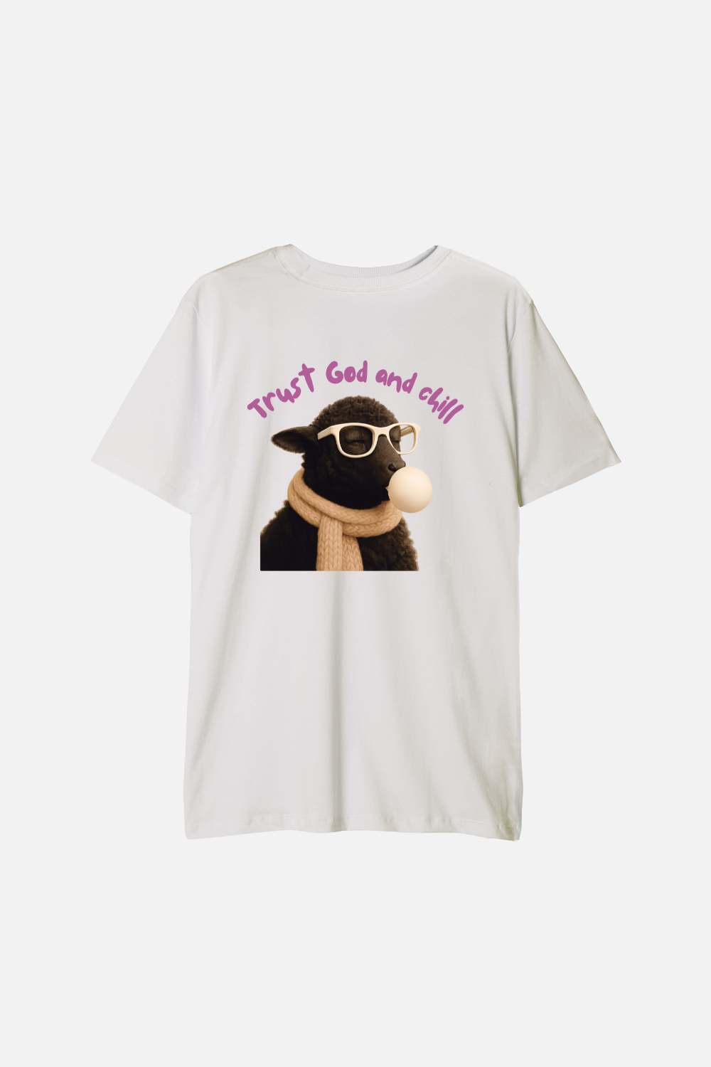 Camiseta Basic Infantil Dois ou Mais - Trust God